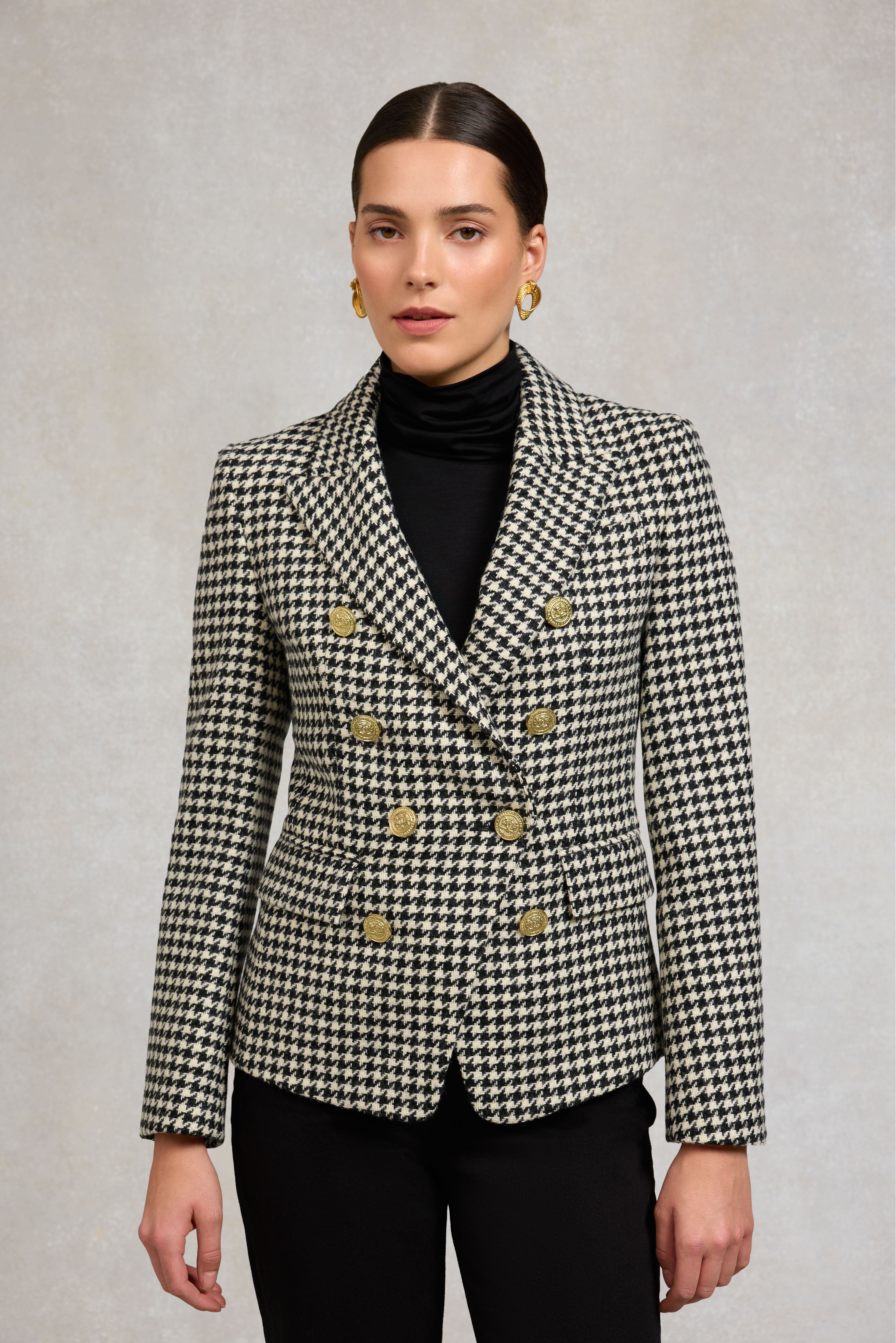 Knightsbridge Blazer (Houndstooth) – Holland Cooper US