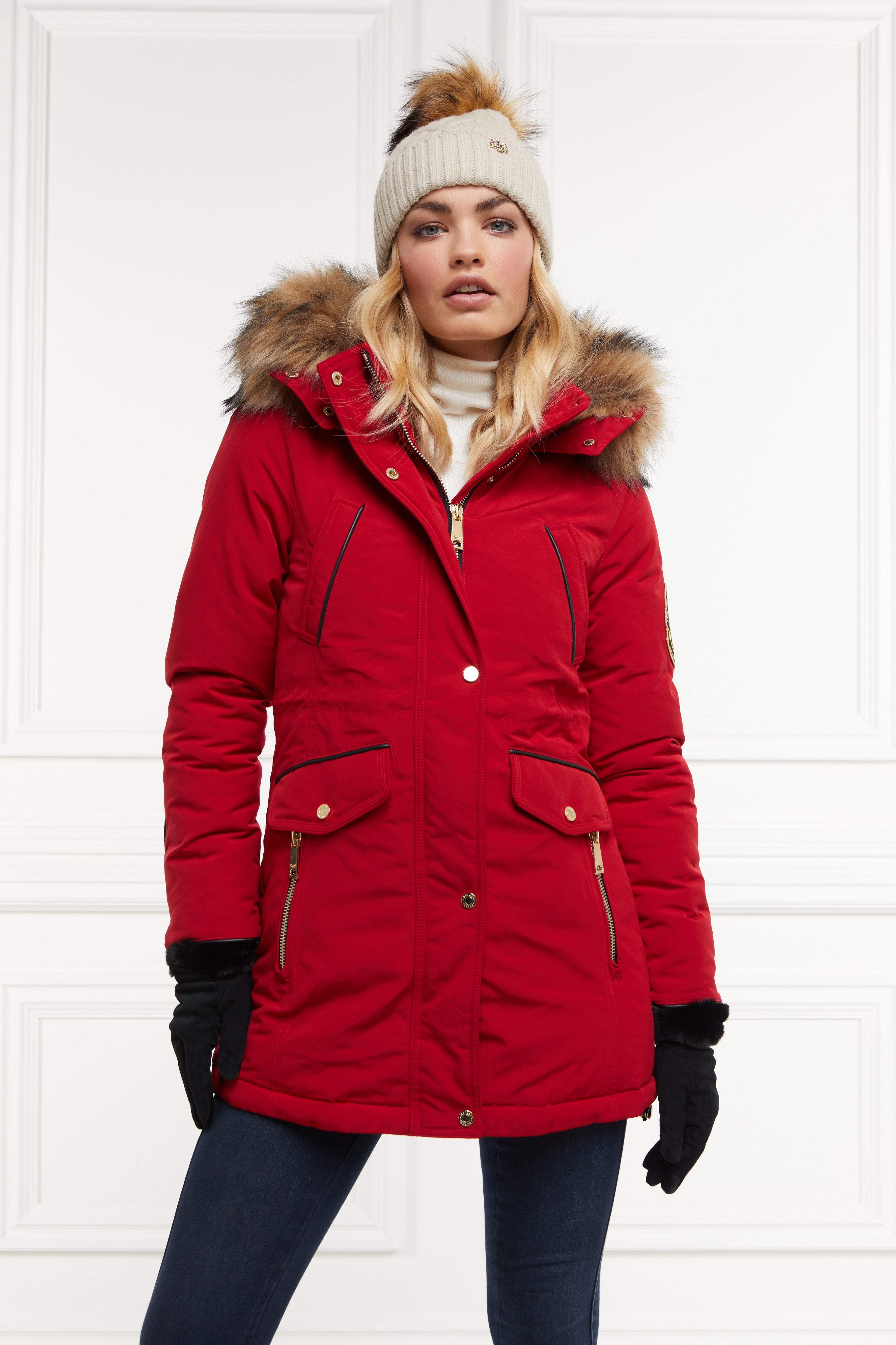 Mountaineer Parka (Red) – Holland Cooper US