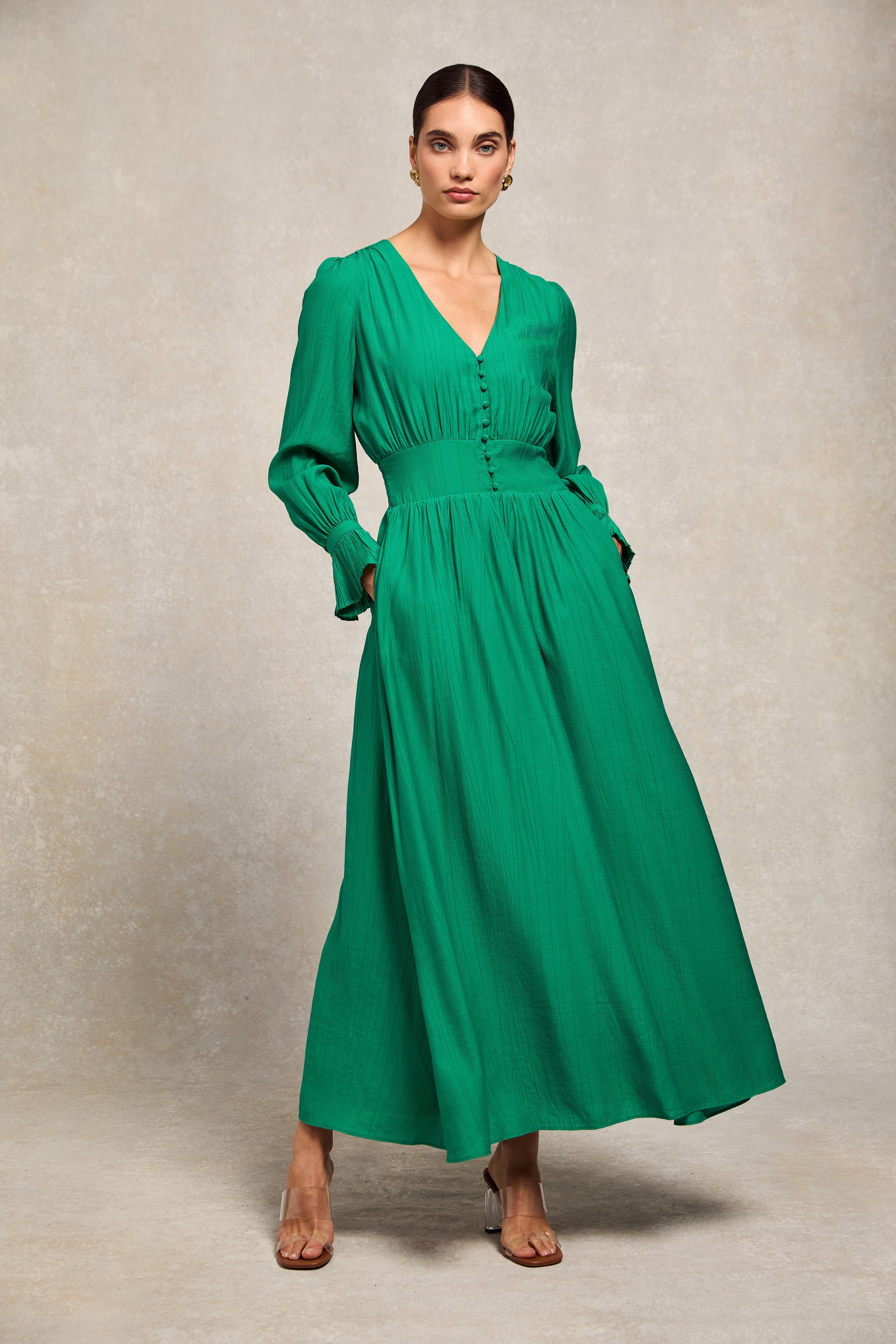 slim fit dress slacks Gretchen Scott Twist & Shout Dress - Plaidly Cooper