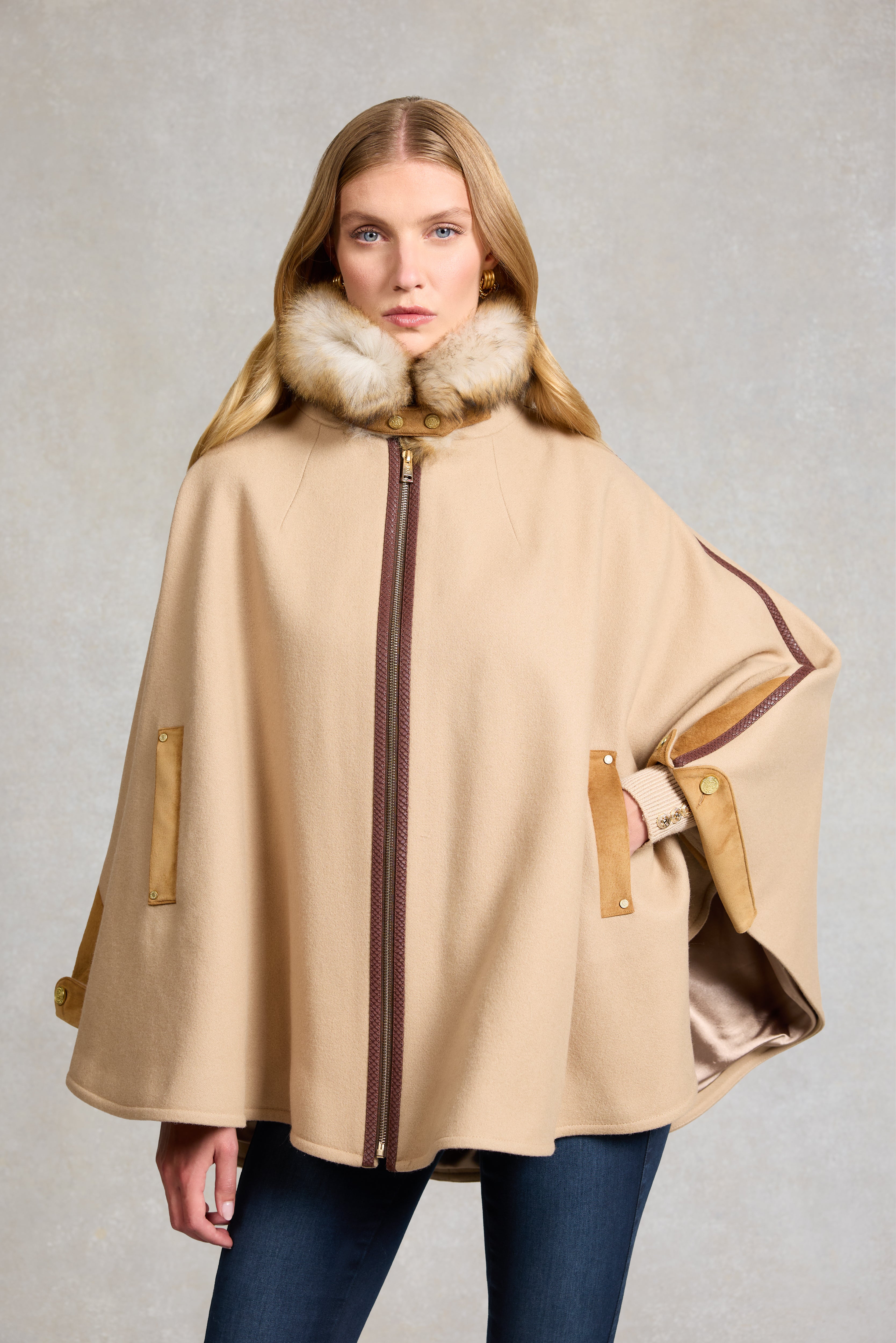 Chiltern Cape (Camel) – Holland Cooper US