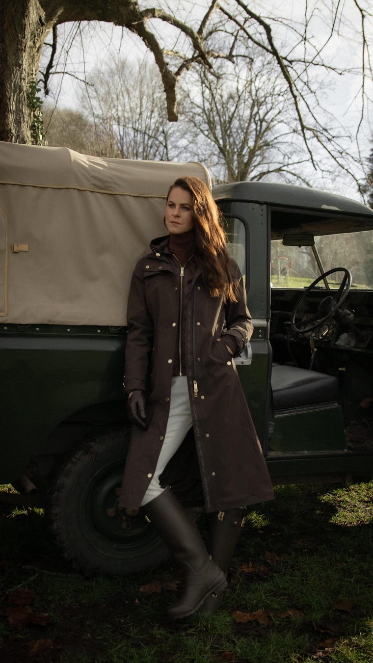 The Folgate Rain Coat Look