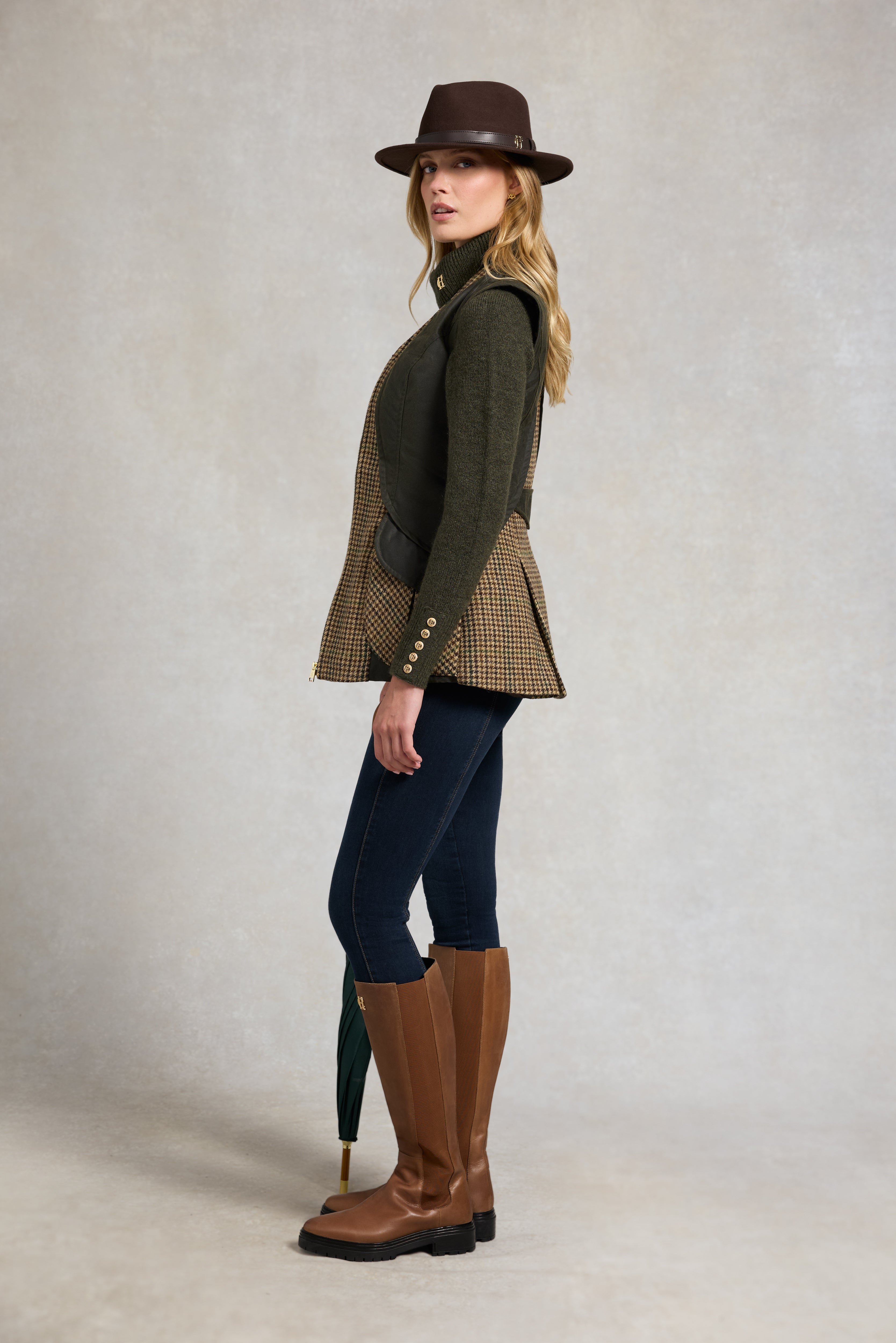 Field Vest (Hailes Green Tweed) – Holland Cooper US Field Vest (Hailes Green Tweed) – Holland Cooper US