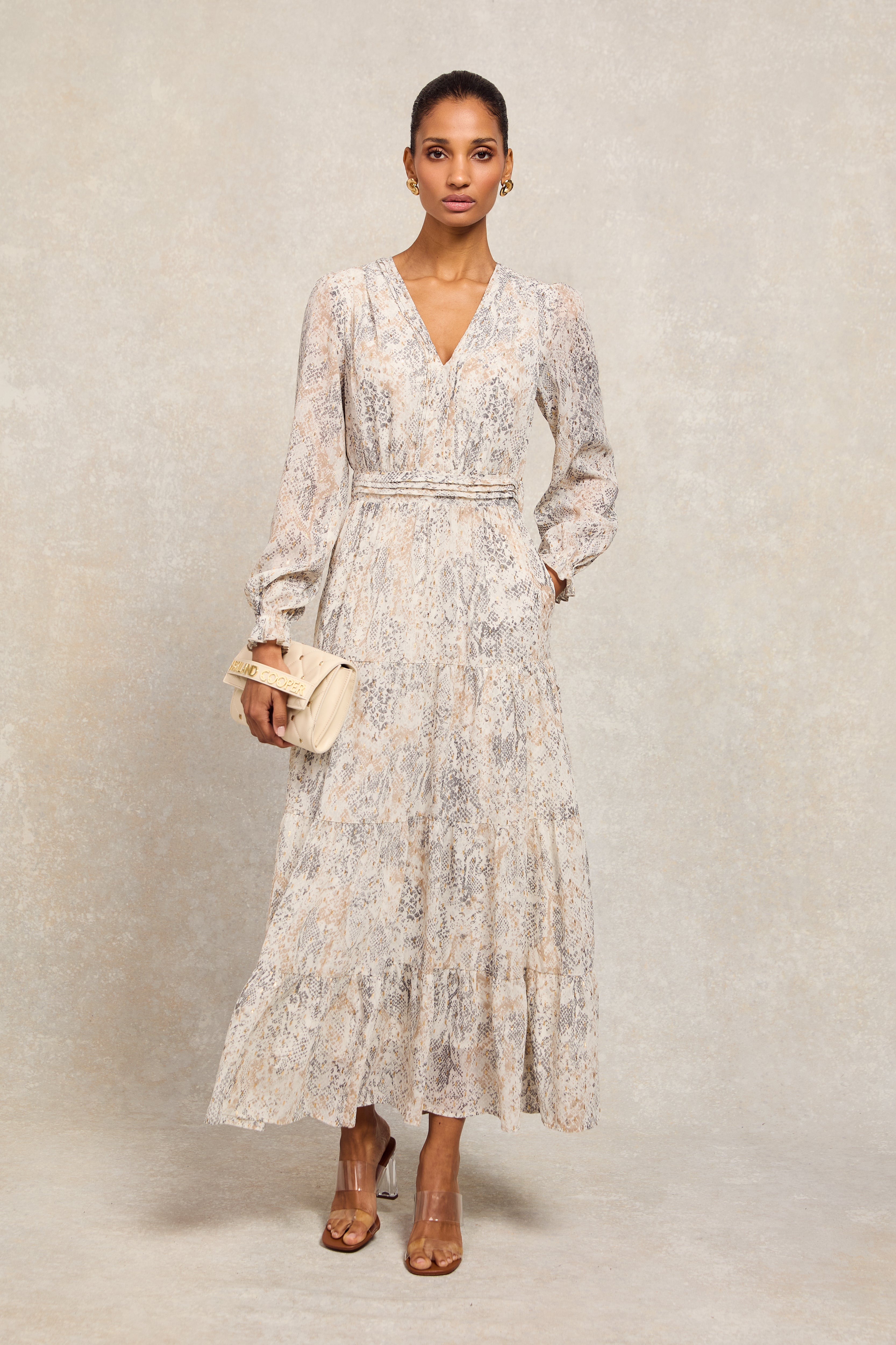 cooper maxi dress Holland Cooper Amaya Maxi Dress Python Women's Size 4