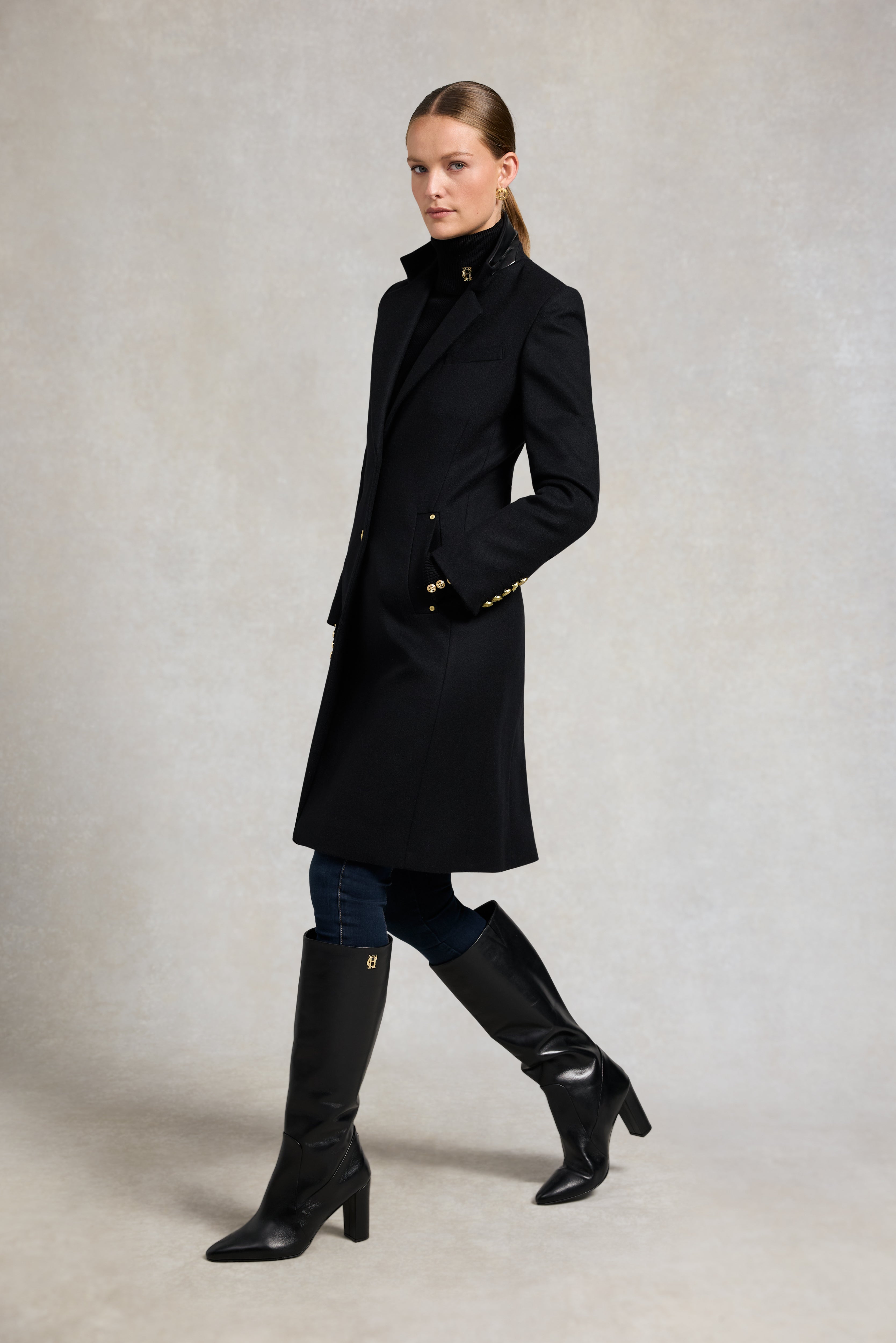 Regency Coat (Soft Black) – Holland Cooper US