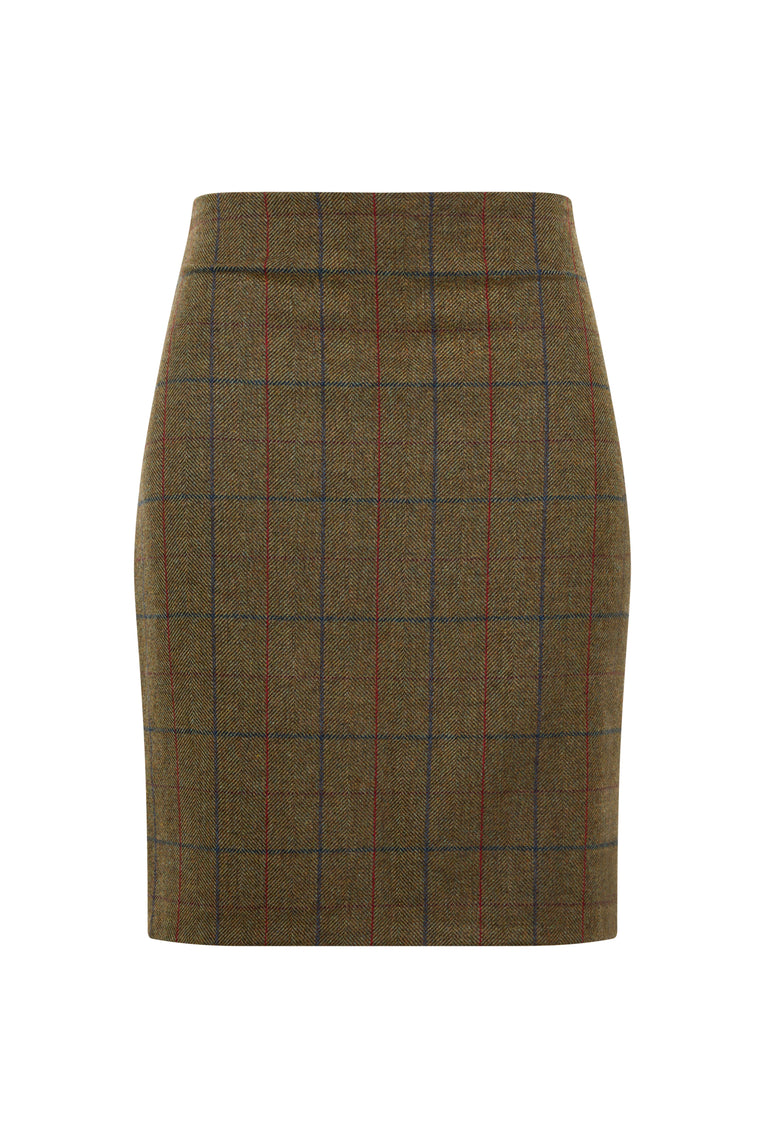Chelsea Midi Skirt (Glen Green)