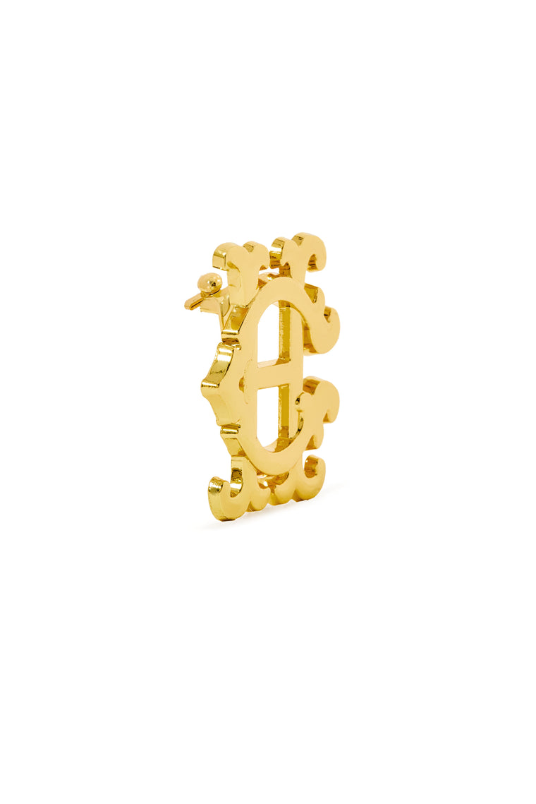 HC Heraldic Scarf Ring (Vintage Gold)