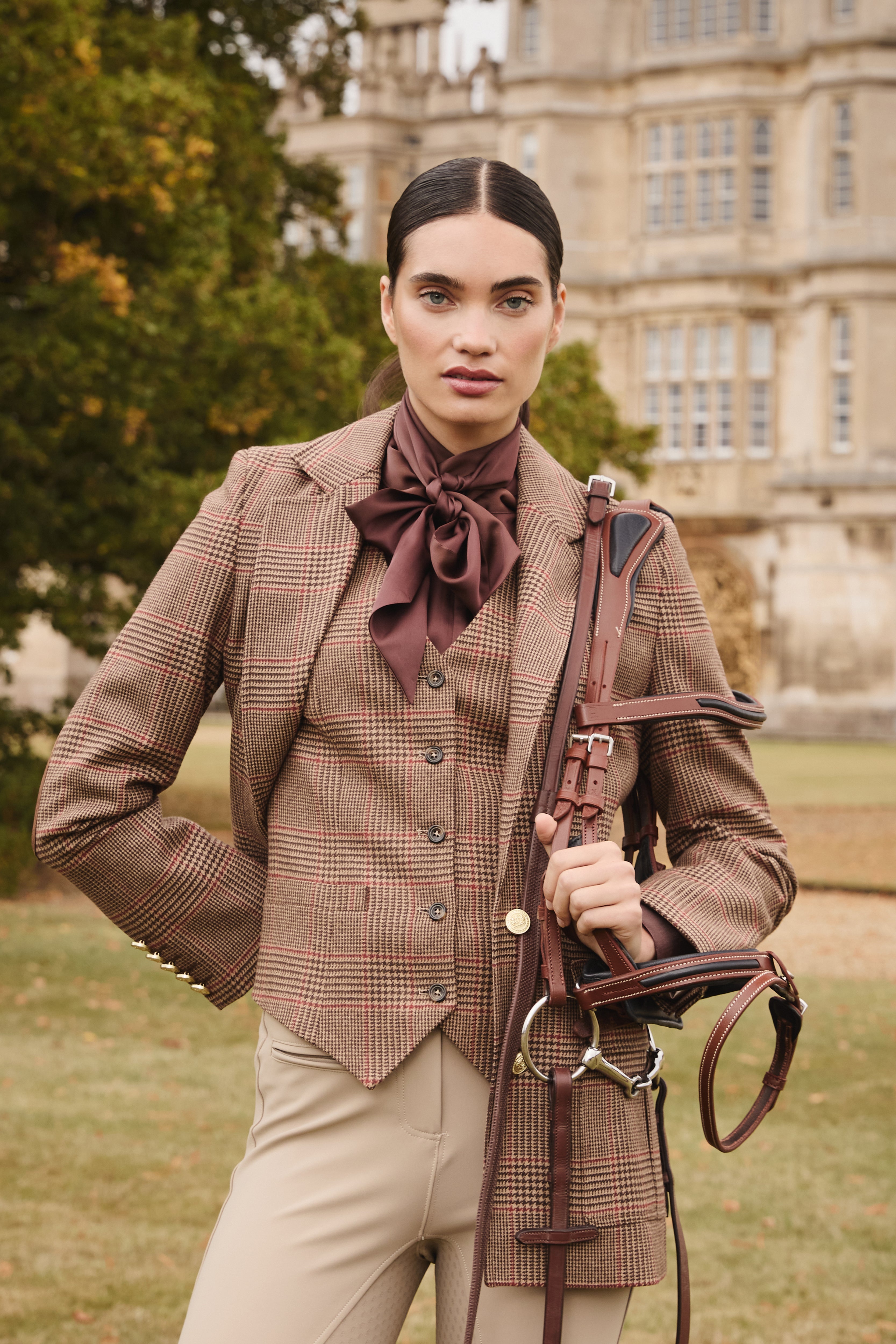 Ariella Blouse (Chocolate) – Holland Cooper US