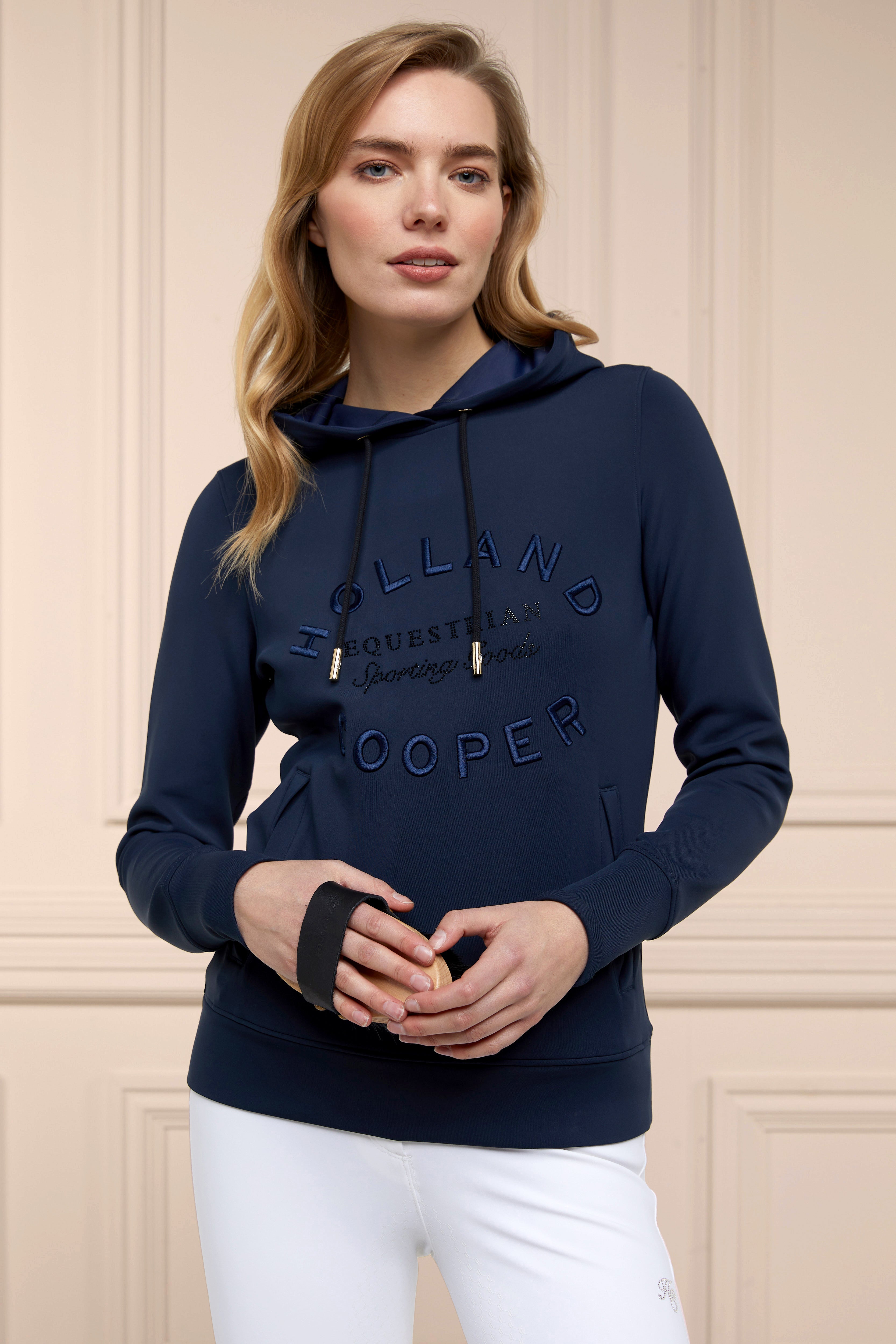 Crystal Hoodie Navy Holland Cooper US