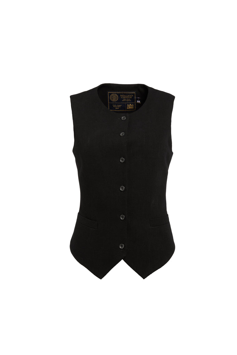 The Black Linen Suit