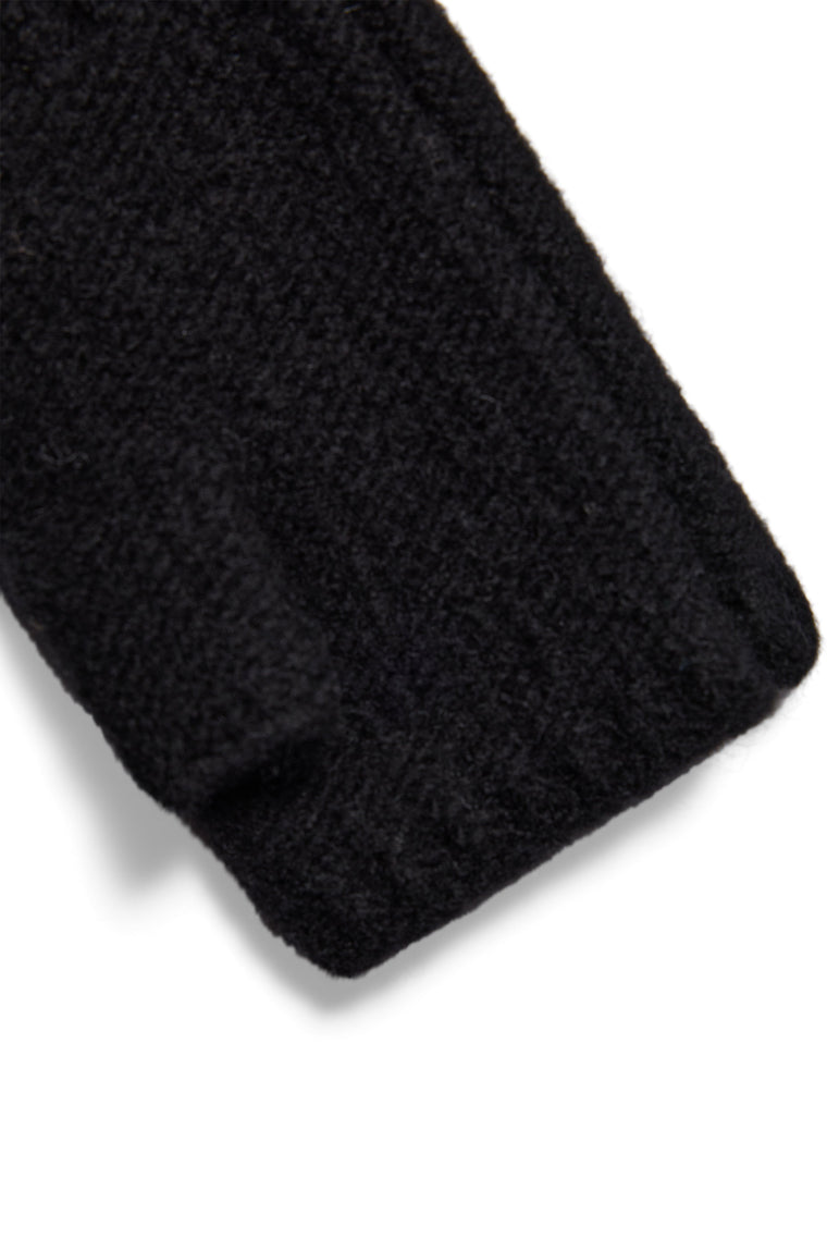 Sloane Fingerless Gloves (Black)