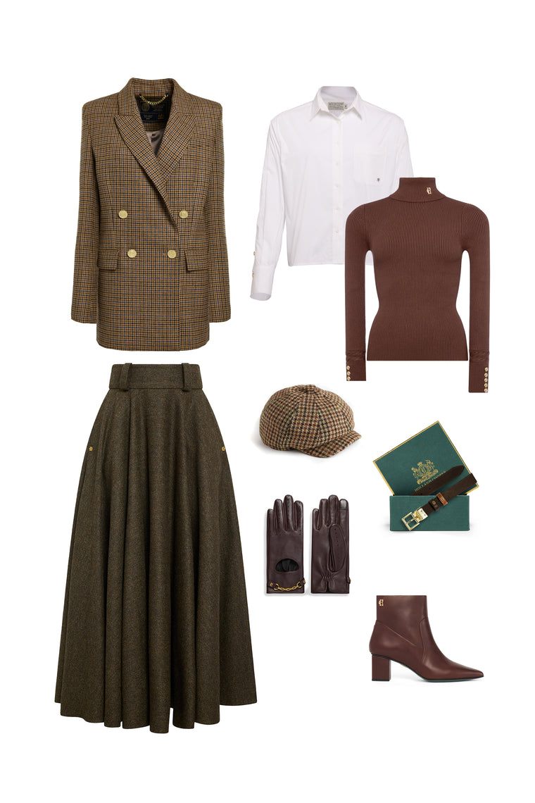 The 360 Maxi Skirt Country Look