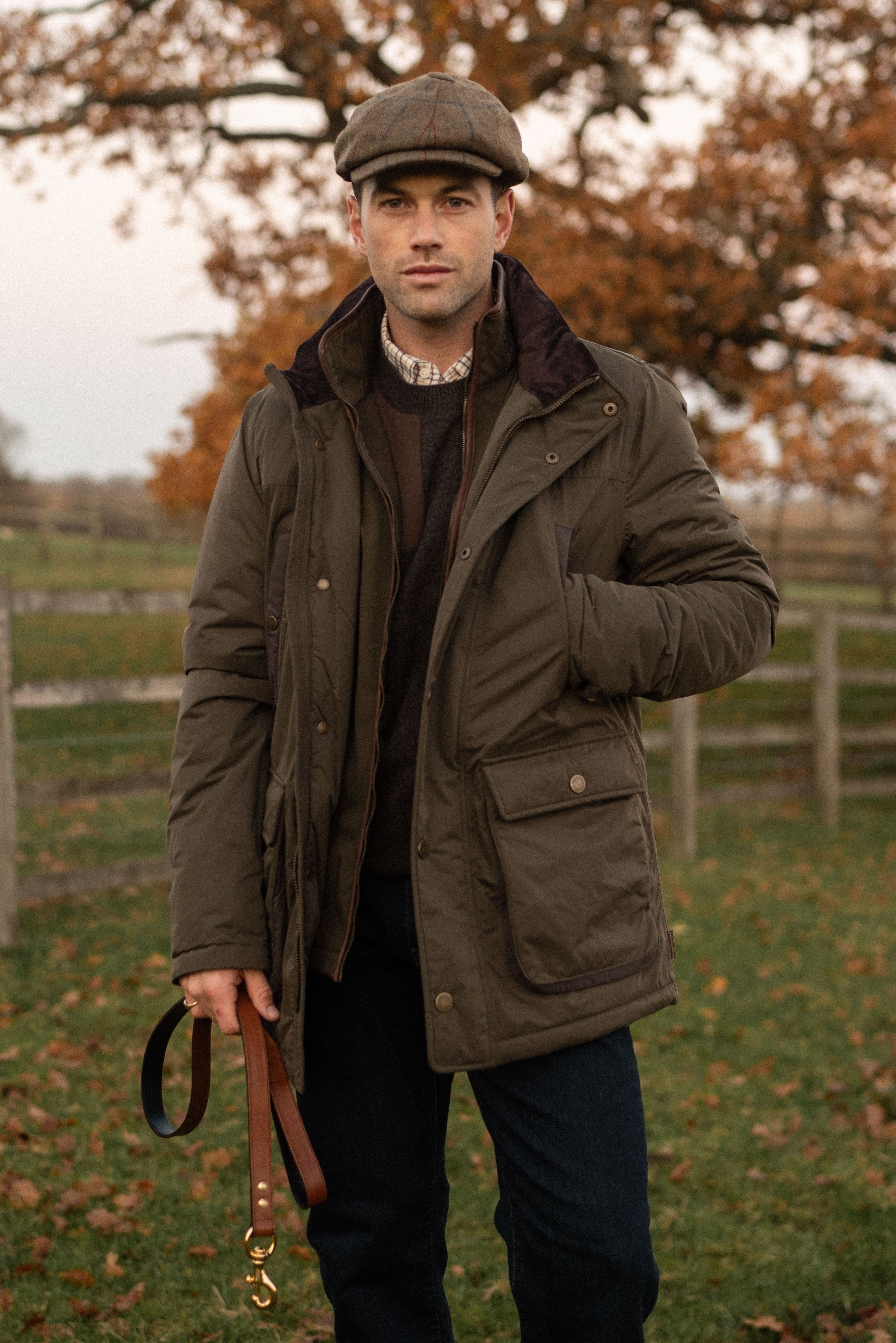 Men's Stamford Field Coat (Khaki) – Holland Cooper US