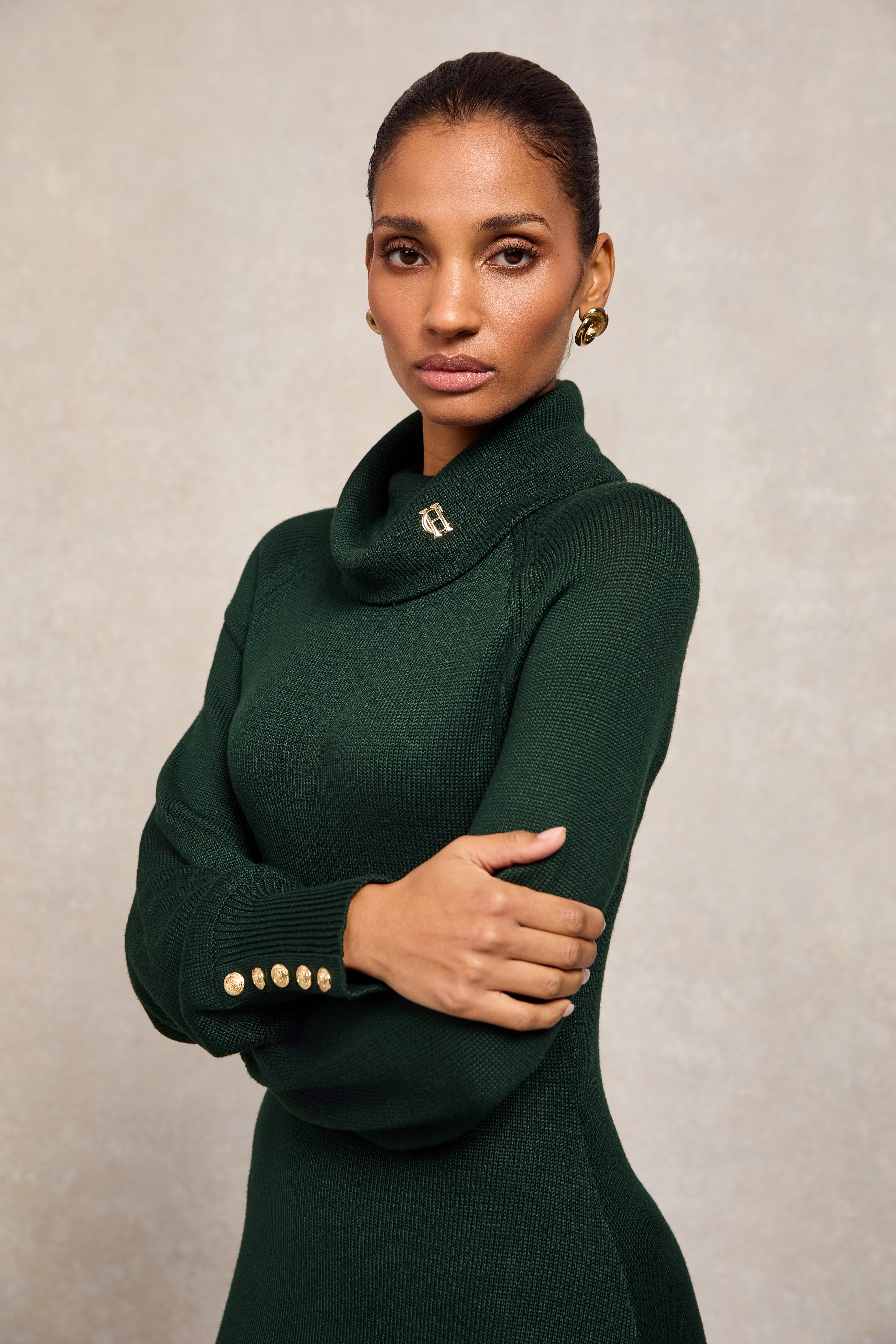 ワンピース ANLEM FRENCH RETRO COMMUTER DRESS FRENCH RETRO COMMUTER DRESS – ANLEM