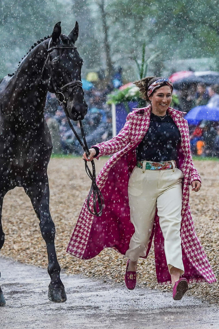 Laura Collett's Trot Up Look One