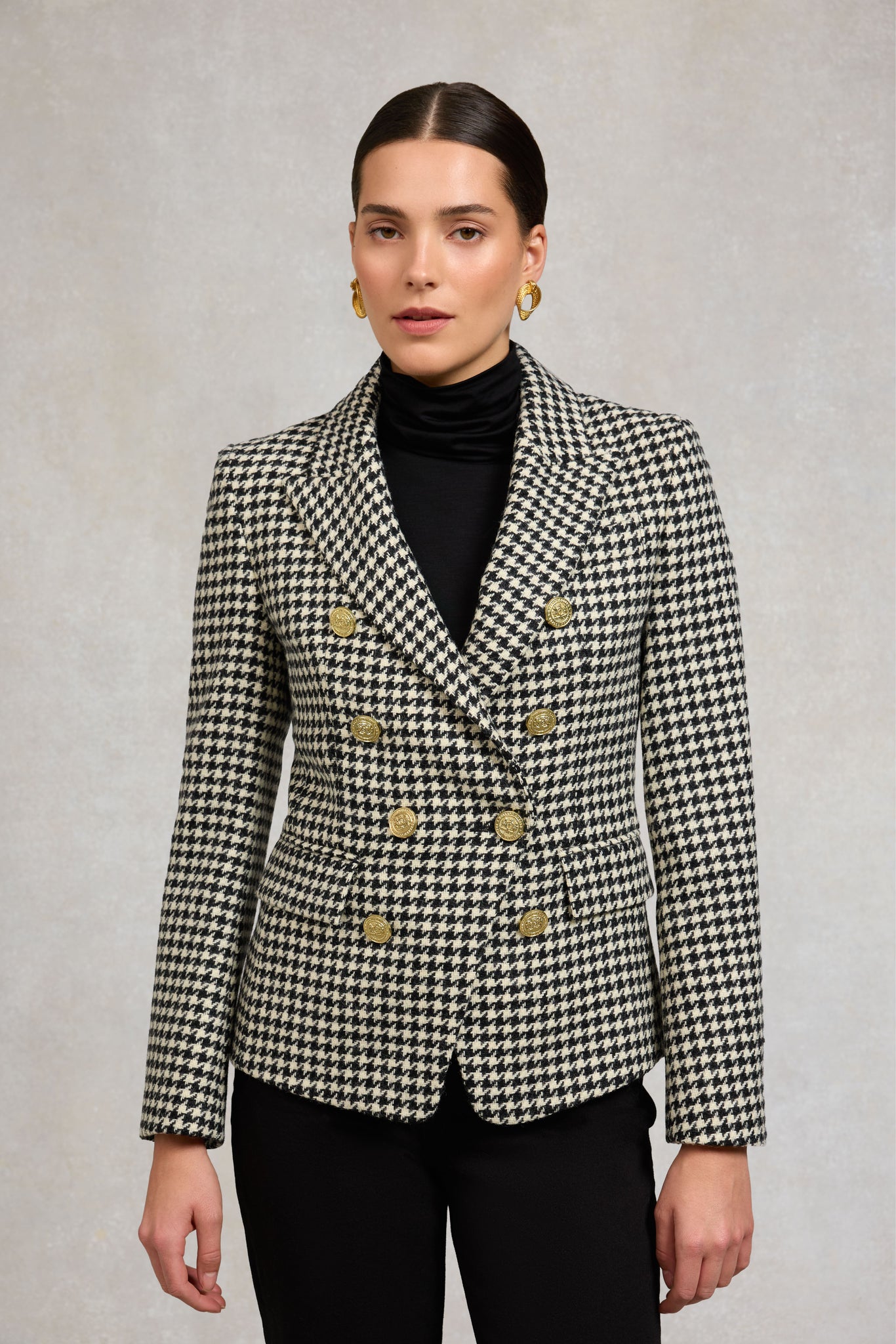 Knightsbridge Blazer (Houndstooth) – Holland Cooper US Knightsbridge Blazer (Houndstooth) – Holland Cooper US
