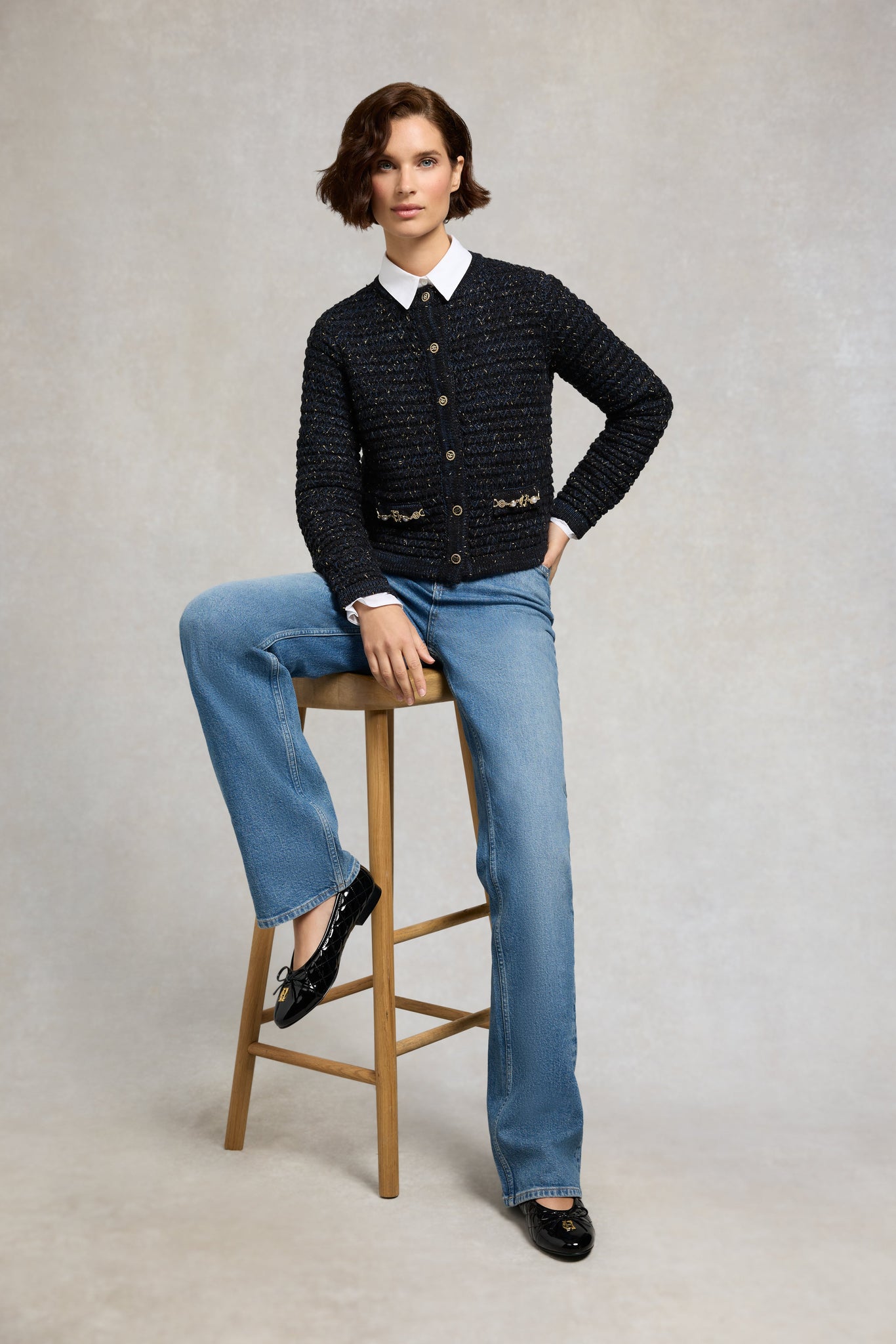 Ballet Shoe (Black Patent)