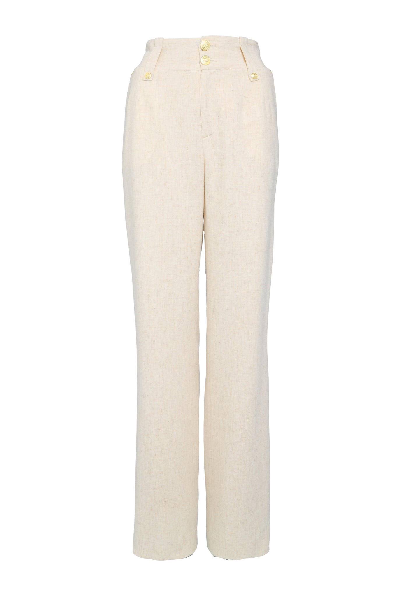 The Natural Linen Suit Set