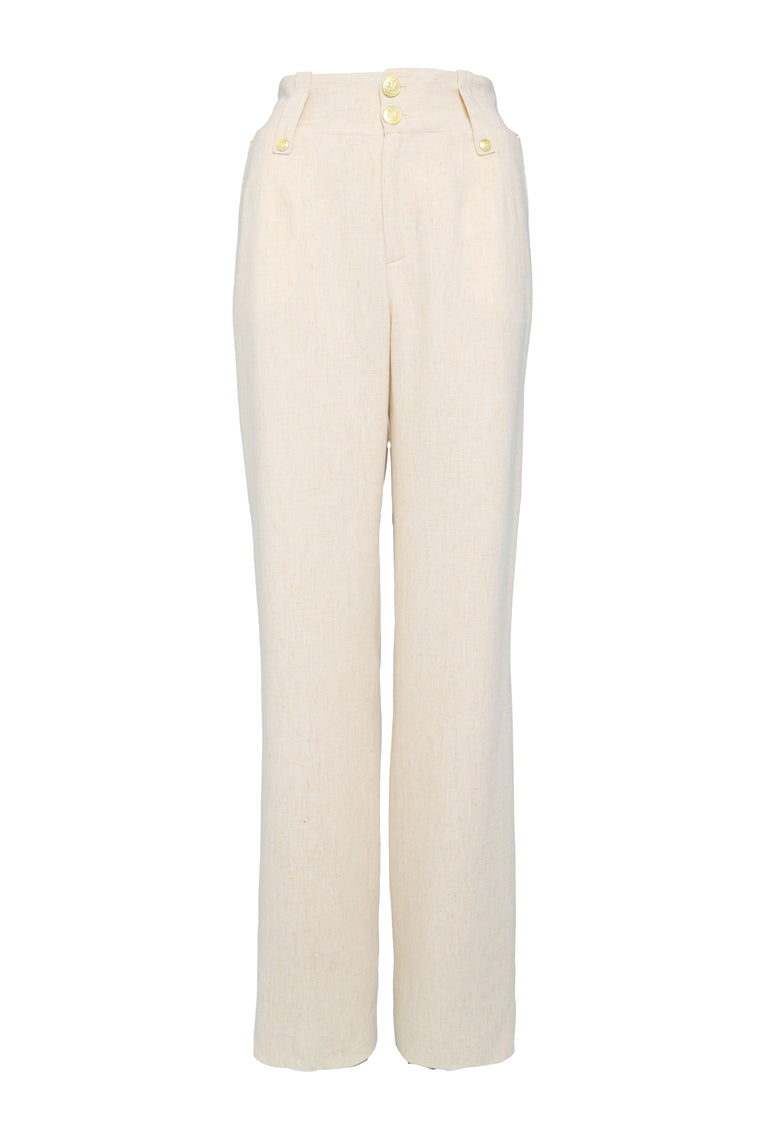The Natural Linen Suit Set
