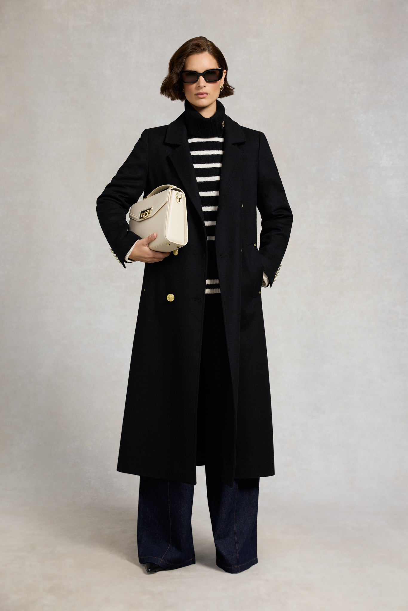 Antonia Roll Neck Knit (Black)