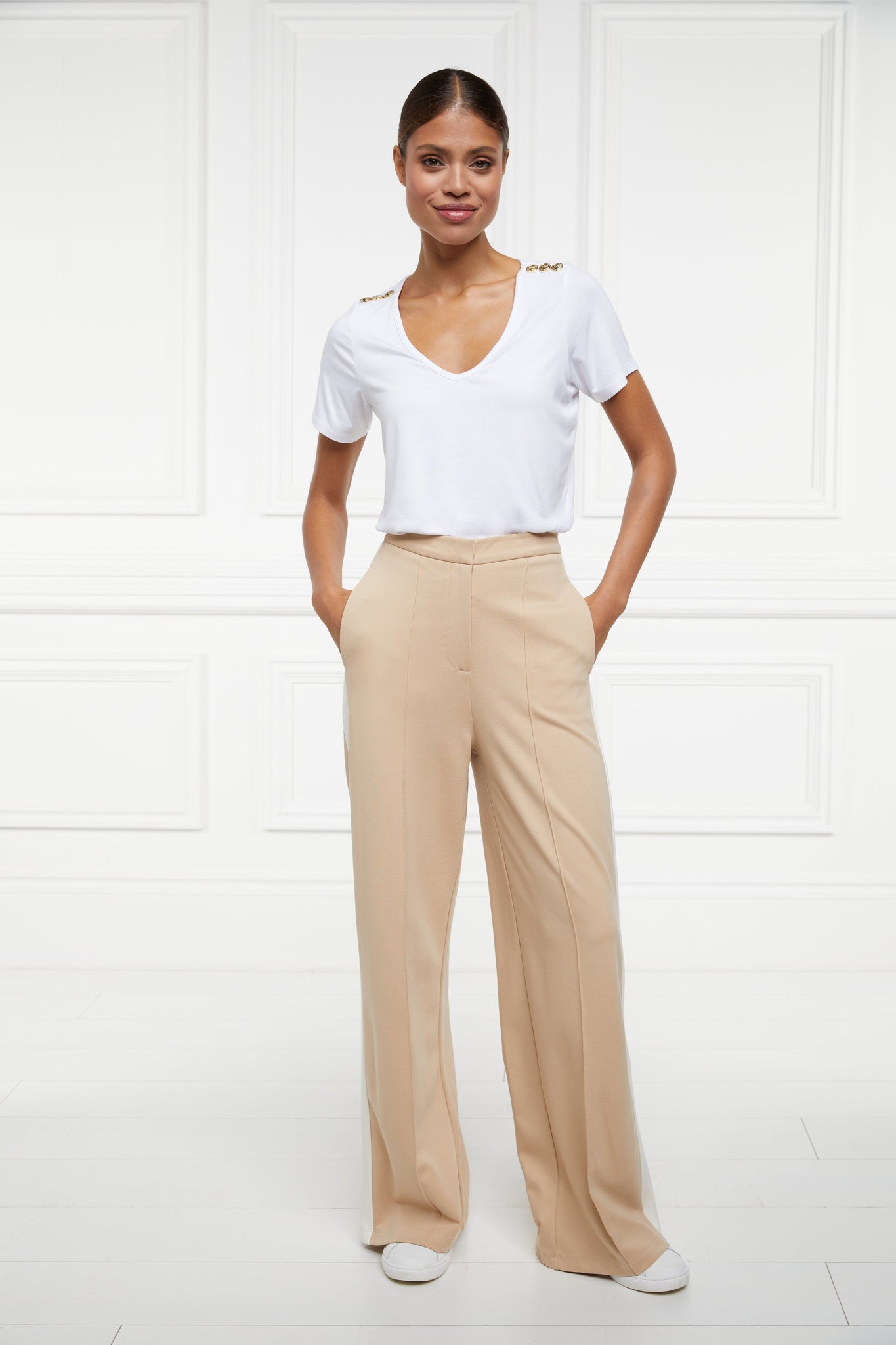 Wide Leg Pant (Camel)