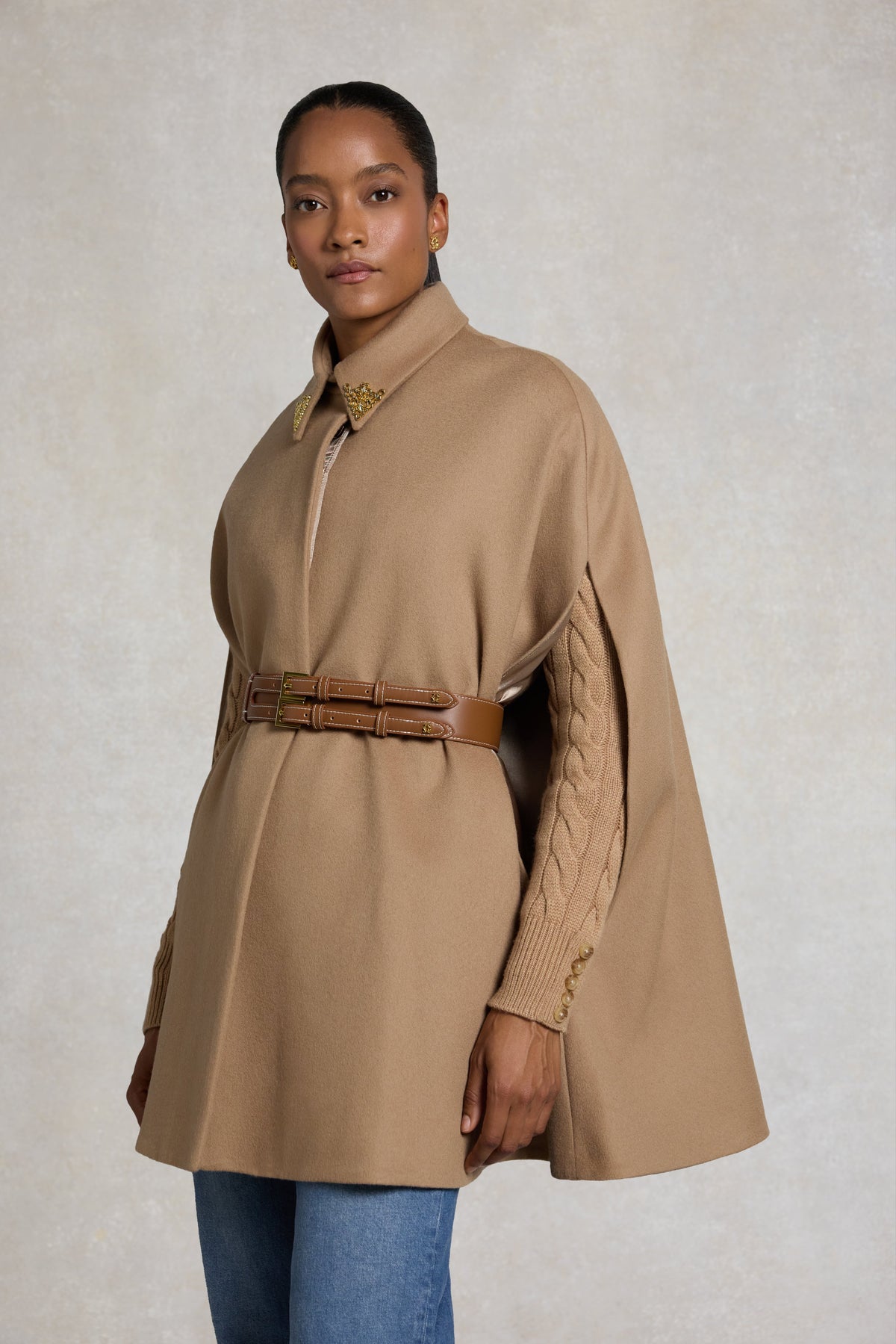 Chelsea Wide Belt (Tan)