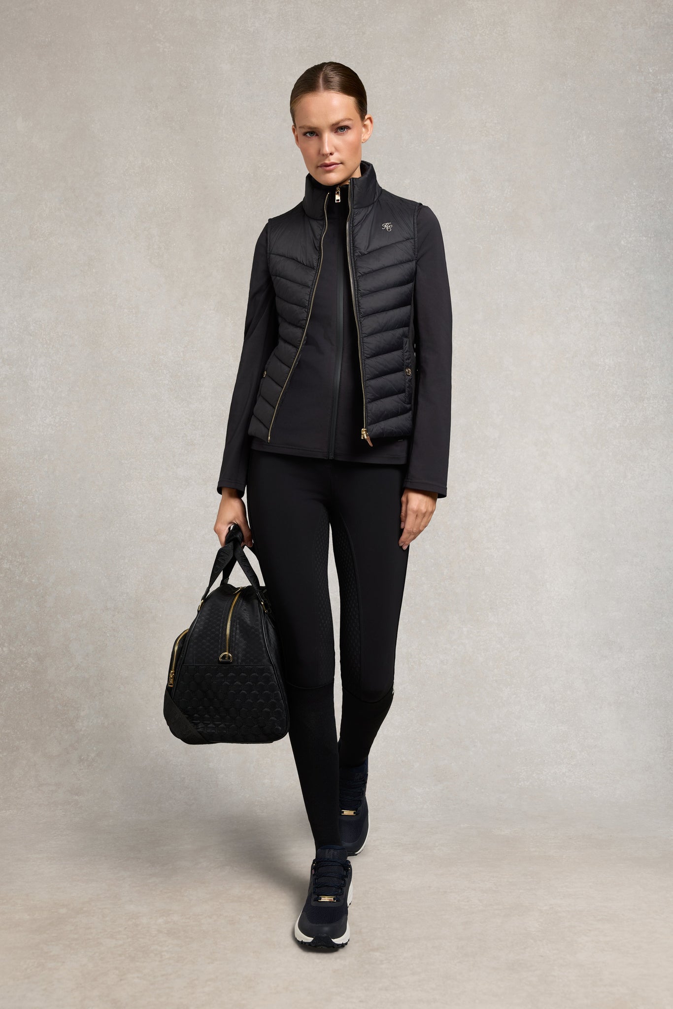 Hybrid Equestrian Gilet (Black)