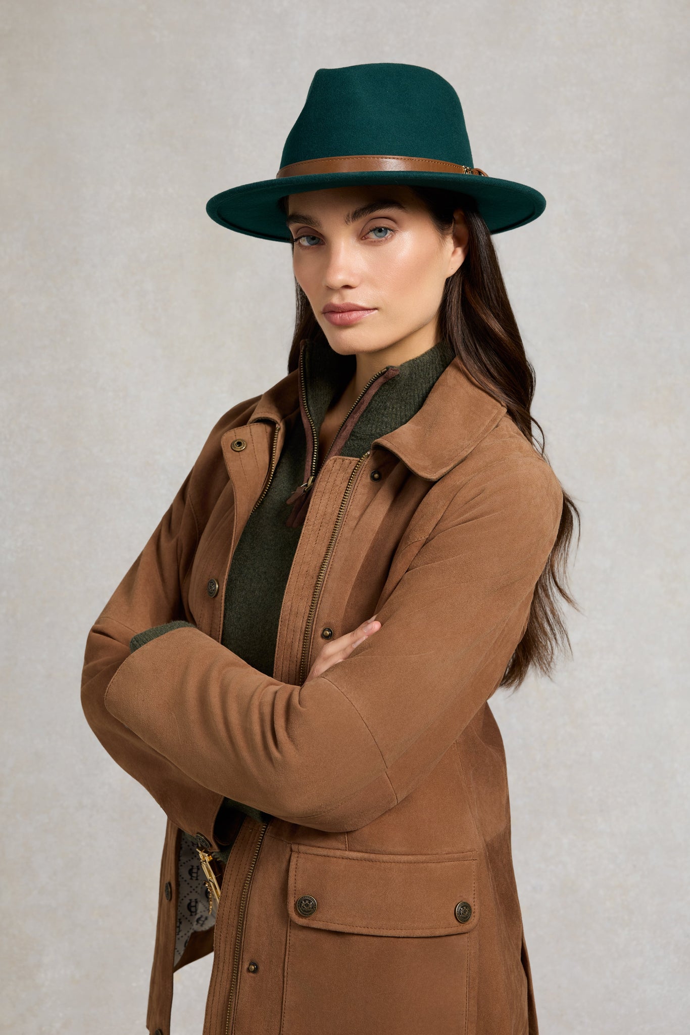 Chelsea Trilby (Forest Green)