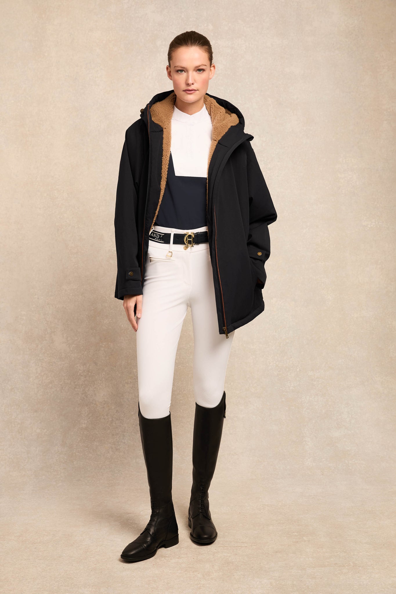 Gatcombe Short Sleeve Showshirt (Ink Navy)