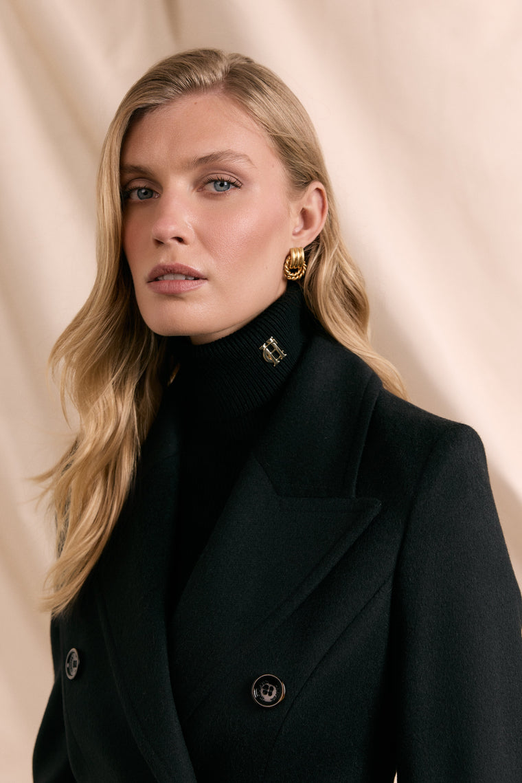 Braided Hoop Earrings (Vintage Gold)