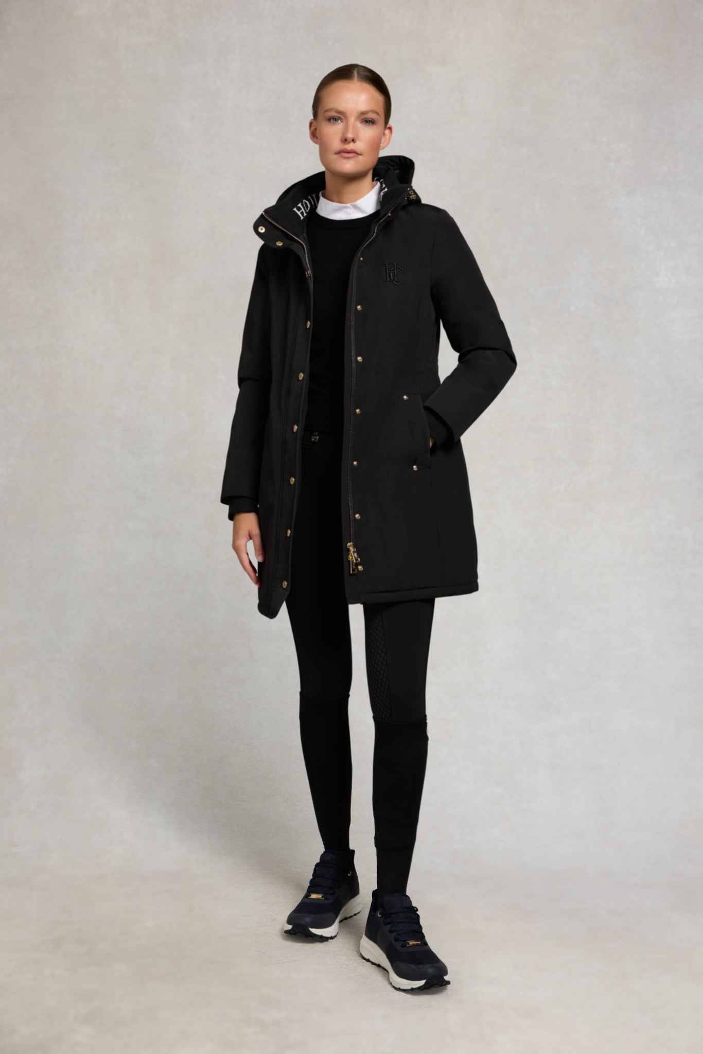 Team Waterproof Coat (Black)