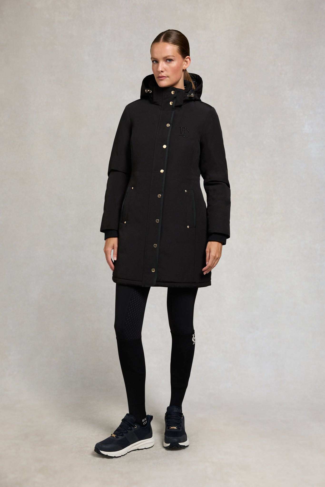 Team Waterproof Coat (Black)