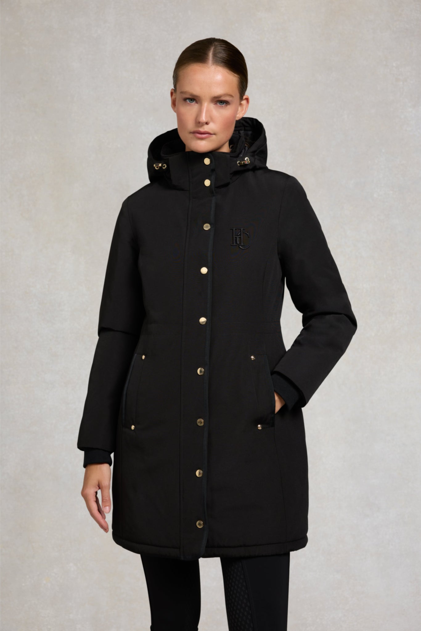 Team Waterproof Coat (Black)