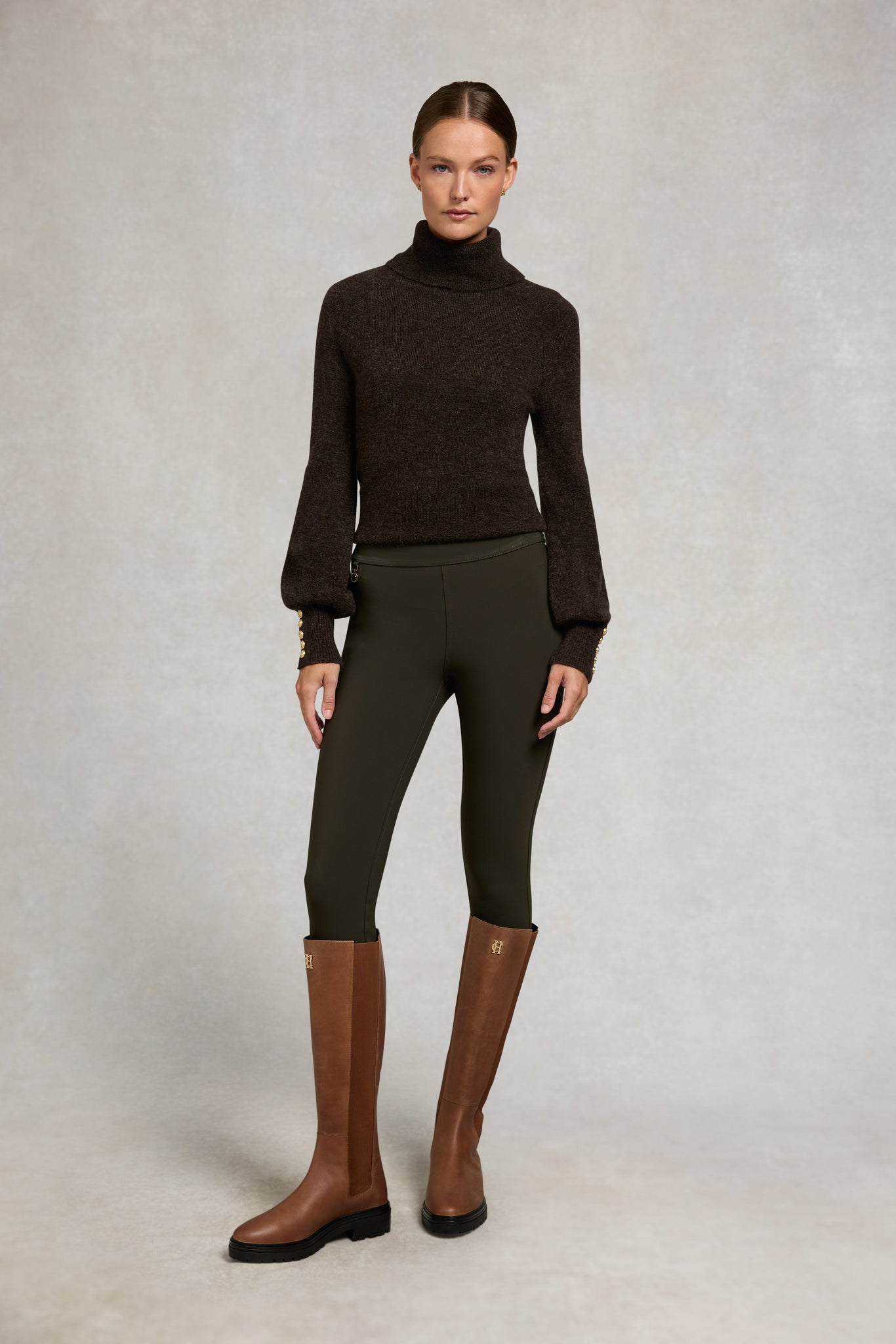 Contour Legging (Dark Olive)