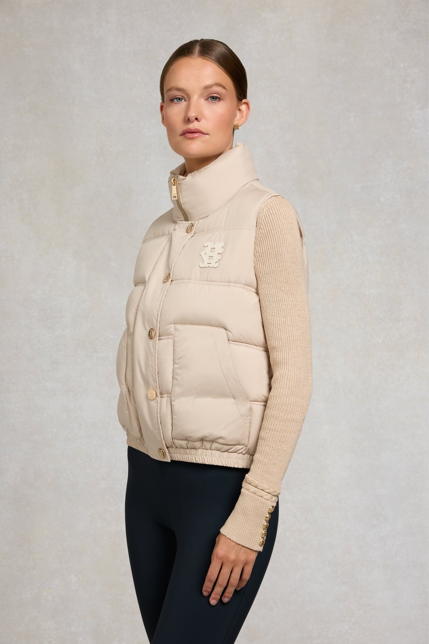 Milton Padded Gilet (Putty)