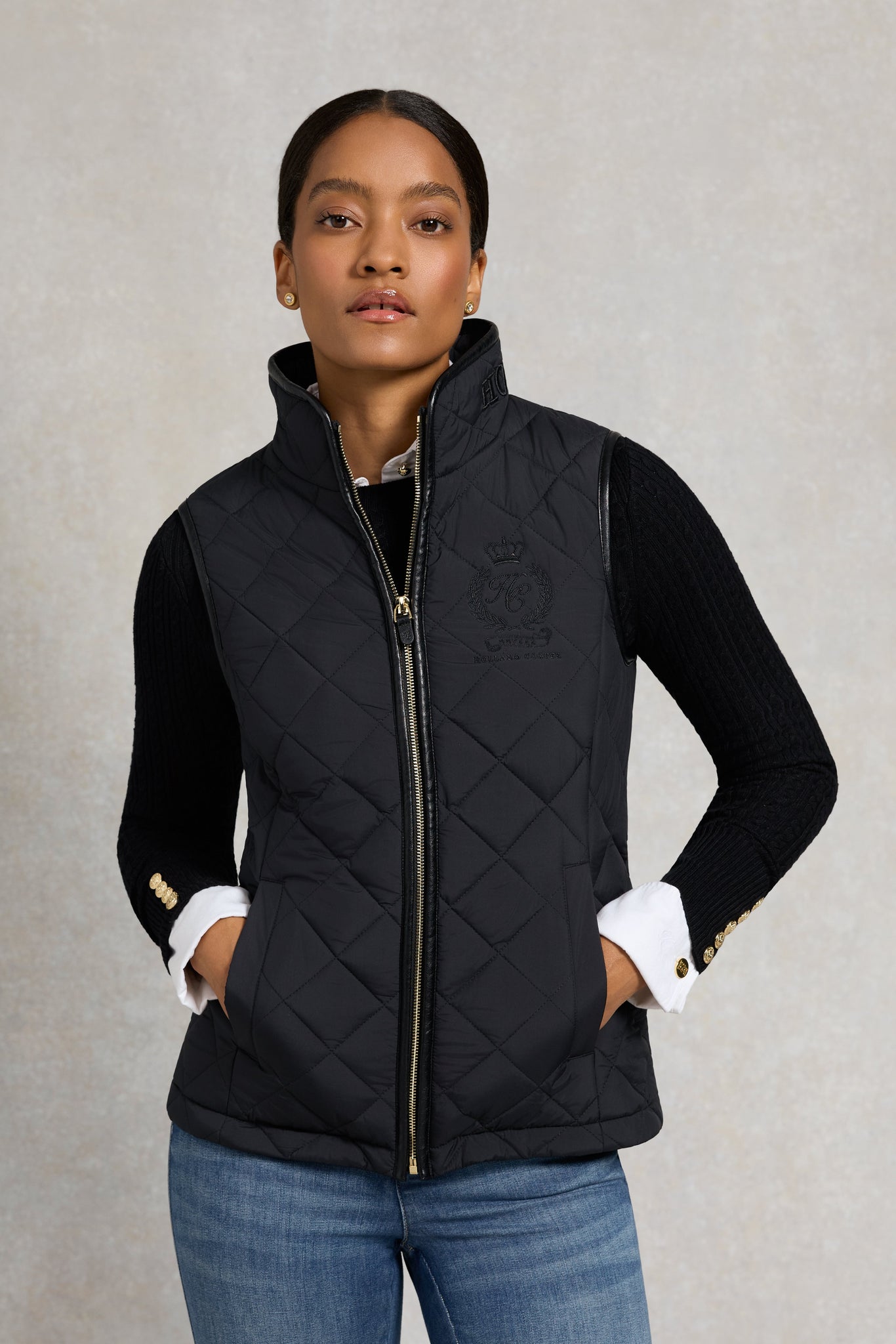 Lightweight Country Gilet (Black)
