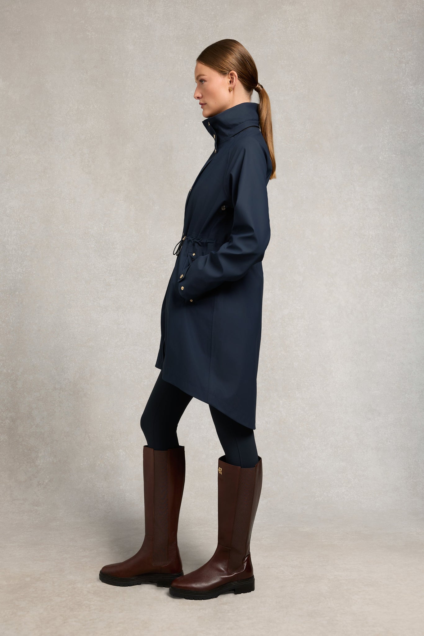 Chartwell Rain Parka (Ink Navy)