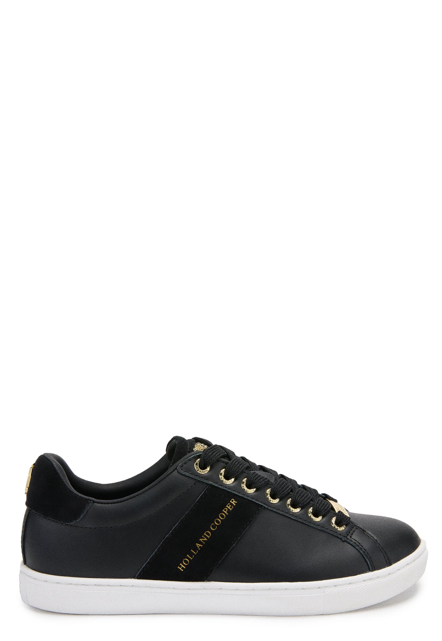 Knightsbridge Court Trainer (Black)