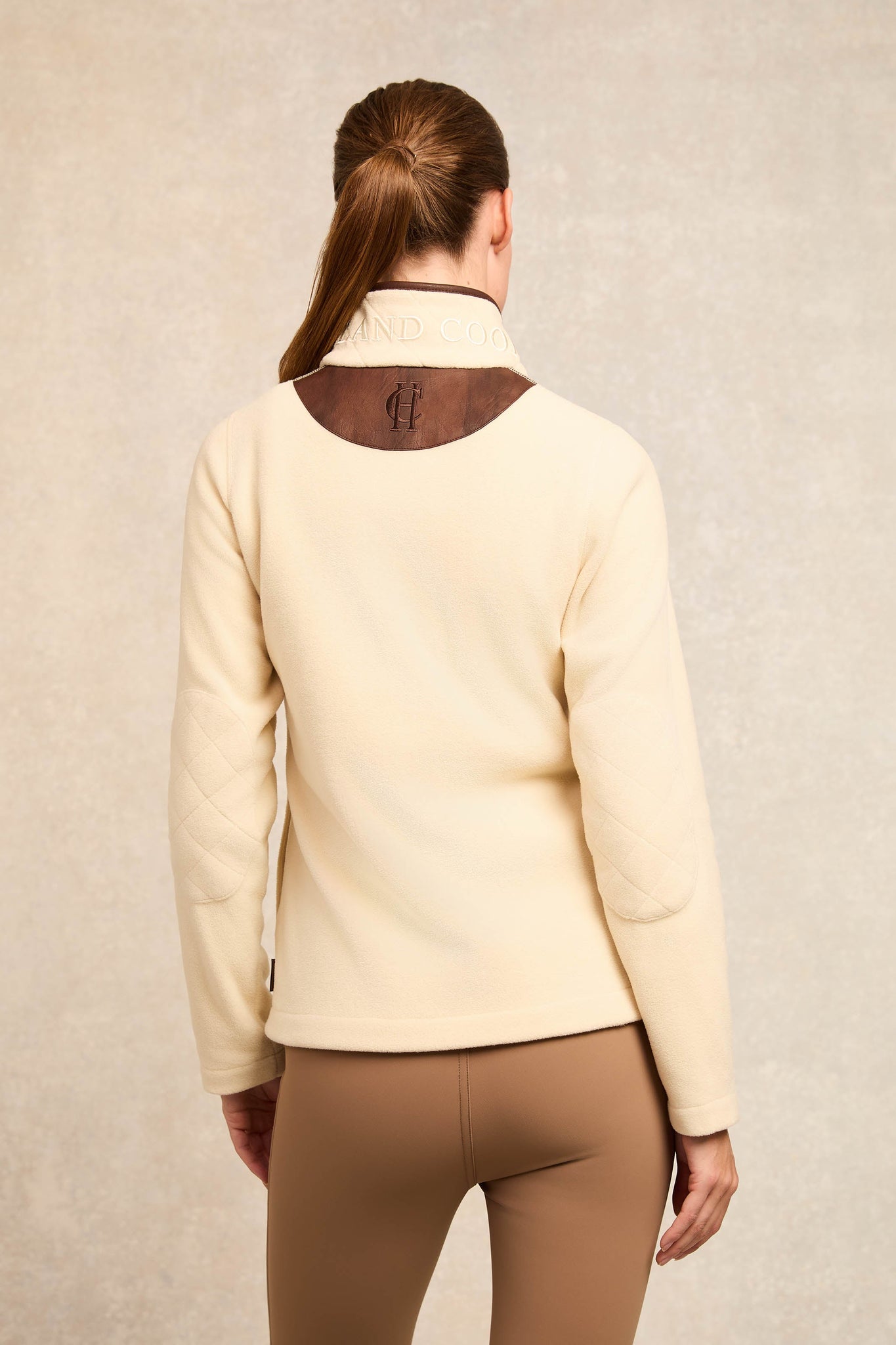 Country Fleece Quarter Zip (Cream)