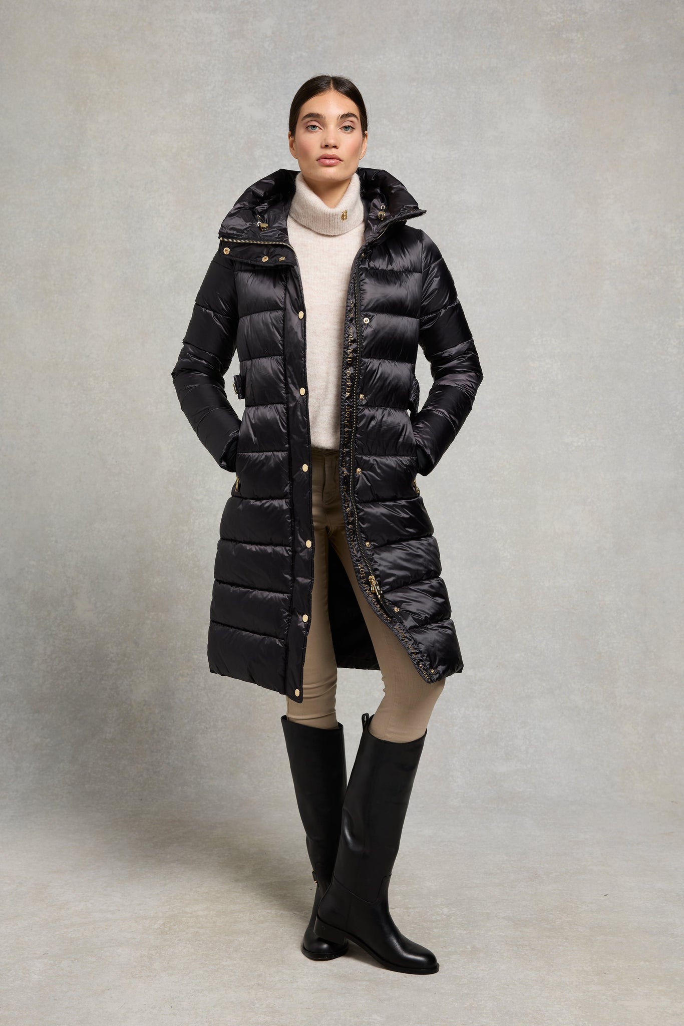The Arosa Coat (Black)