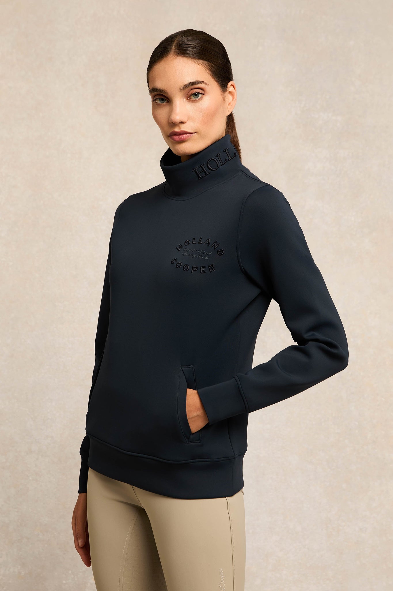 Training Funnel Sweat (Ink Navy)