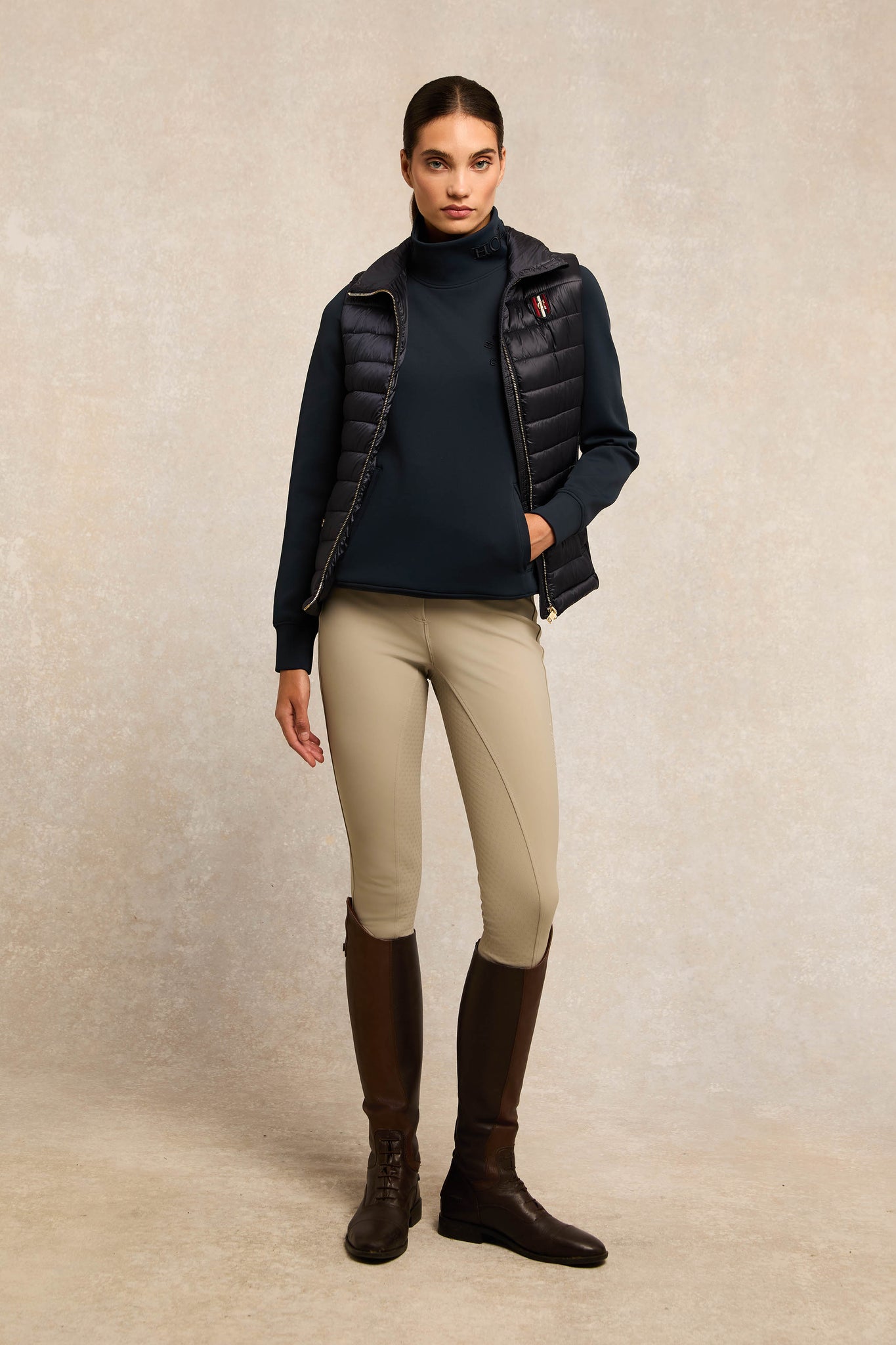 Training Funnel Sweat (Ink Navy)