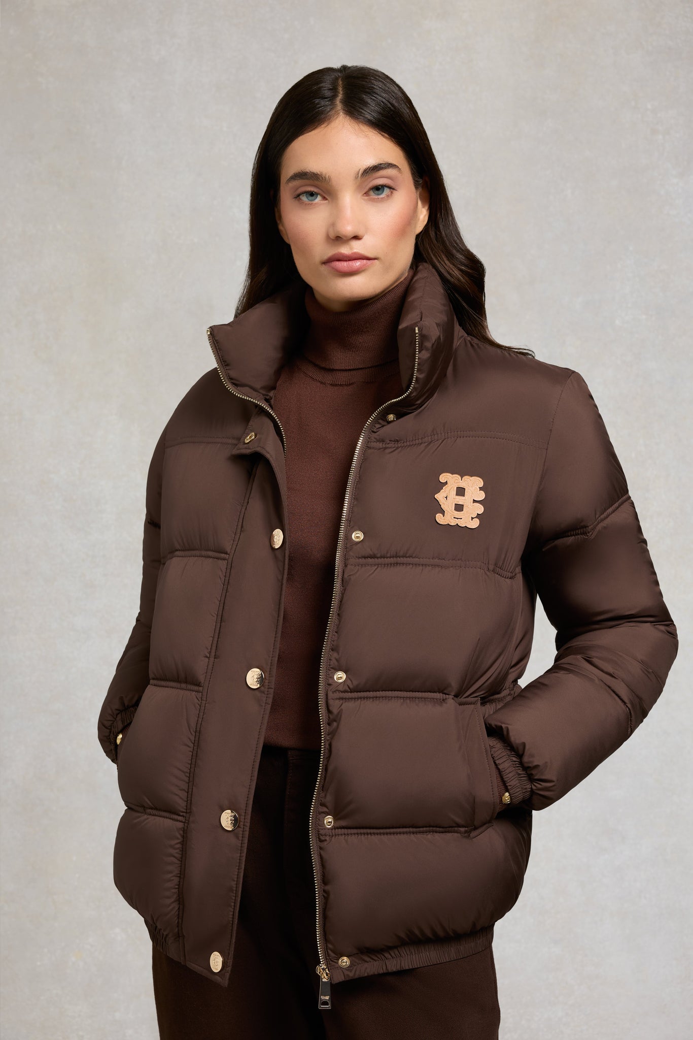 Milton Padded Jacket (Chocolate)