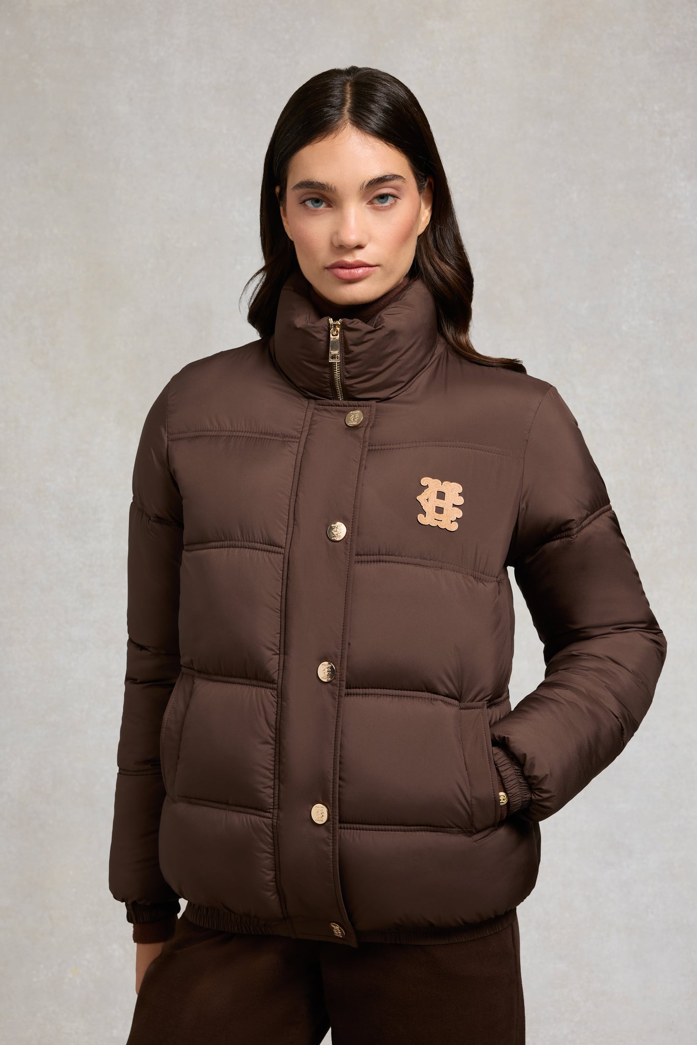 Milton Padded Jacket (Chocolate)