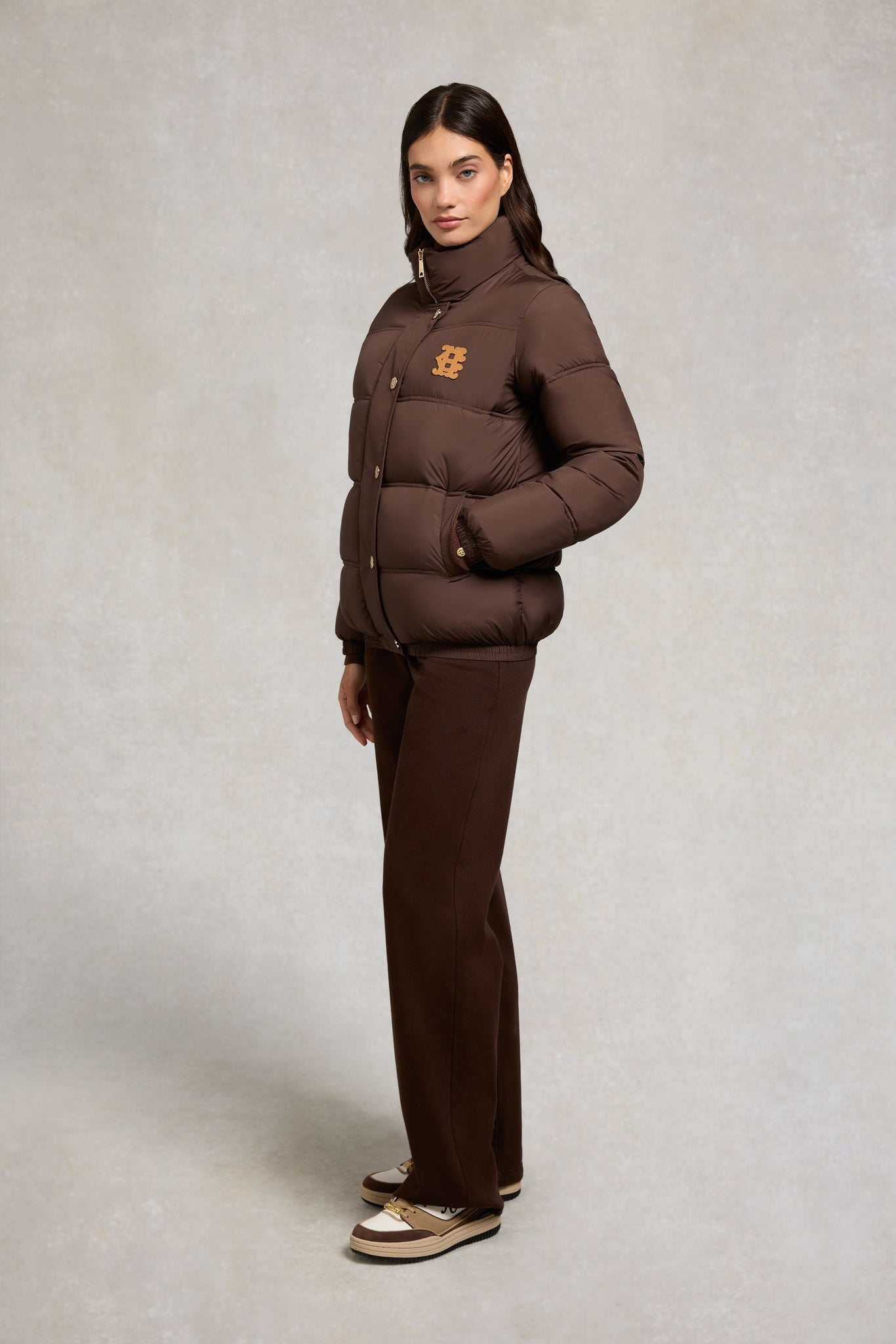 Milton Padded Jacket (Chocolate)