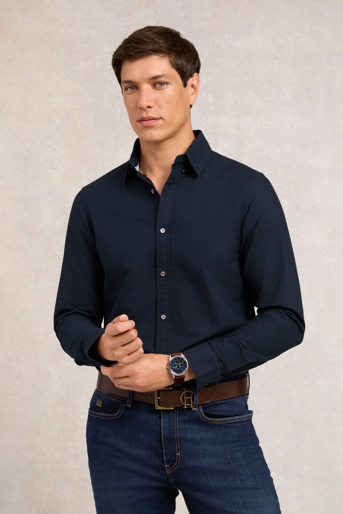 Men's Oxford Shirt (Ink Navy)