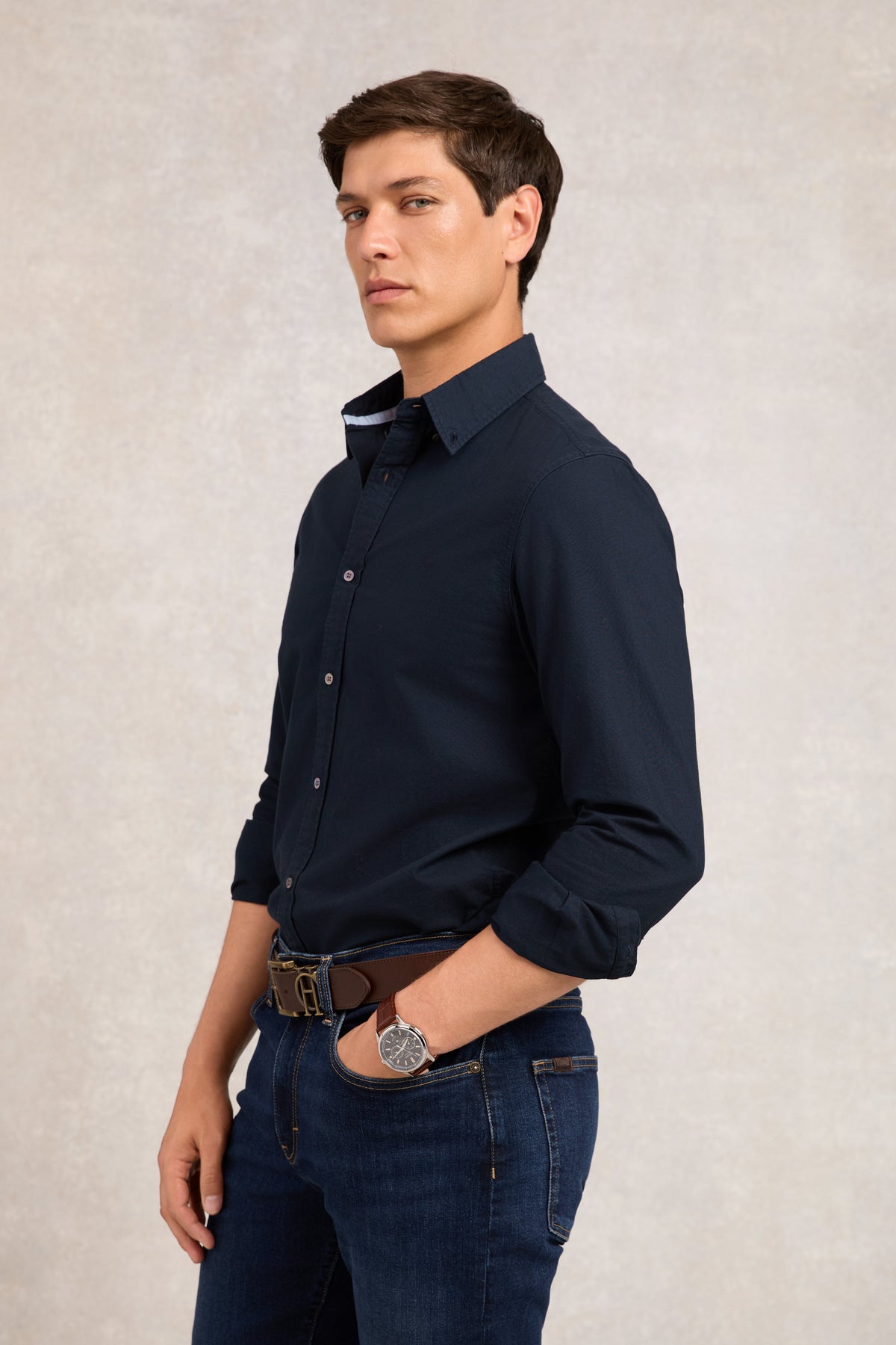 Men's Oxford Shirt (Ink Navy)