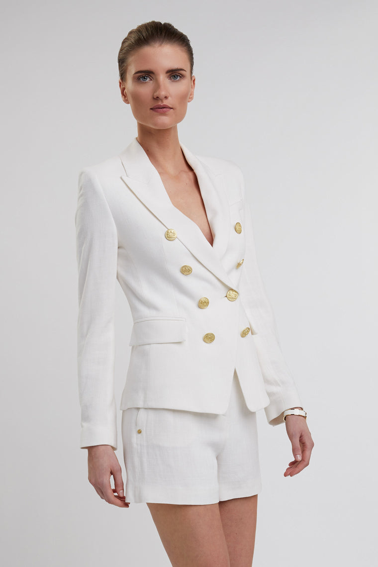 The Oyster Linen Suit