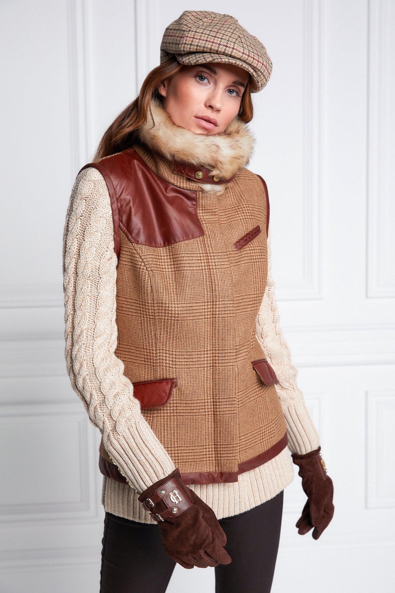 Aviator Gilet (Tawny)