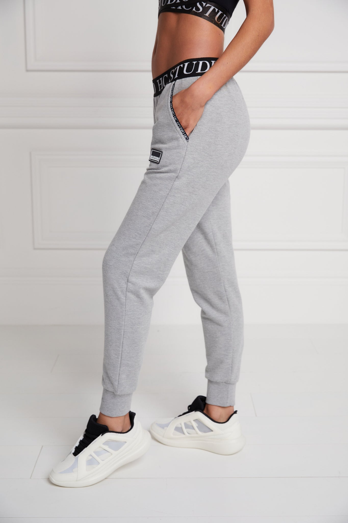 Studio Taped Jogger (Grey Marl)