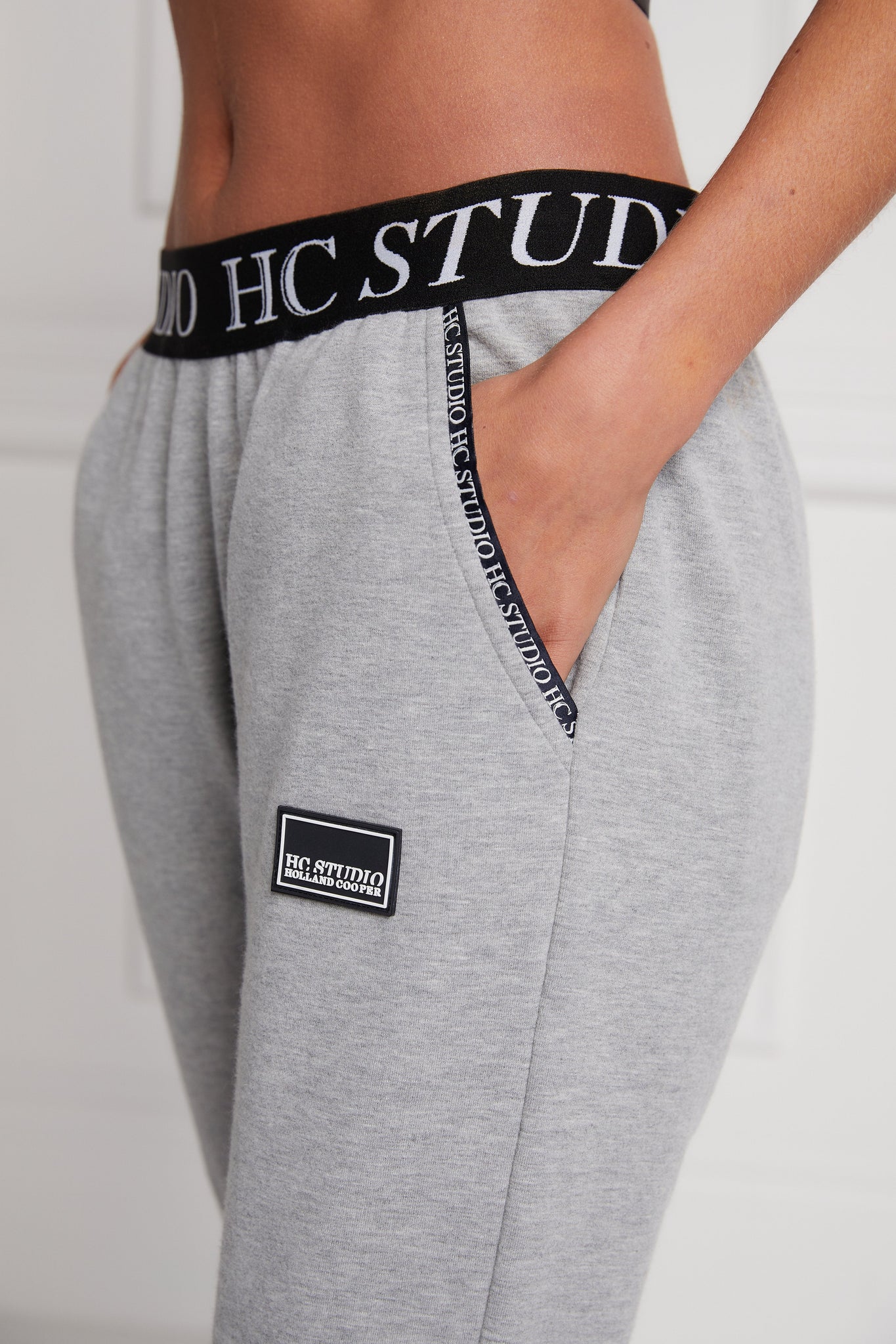 Studio Taped Jogger (Grey Marl)